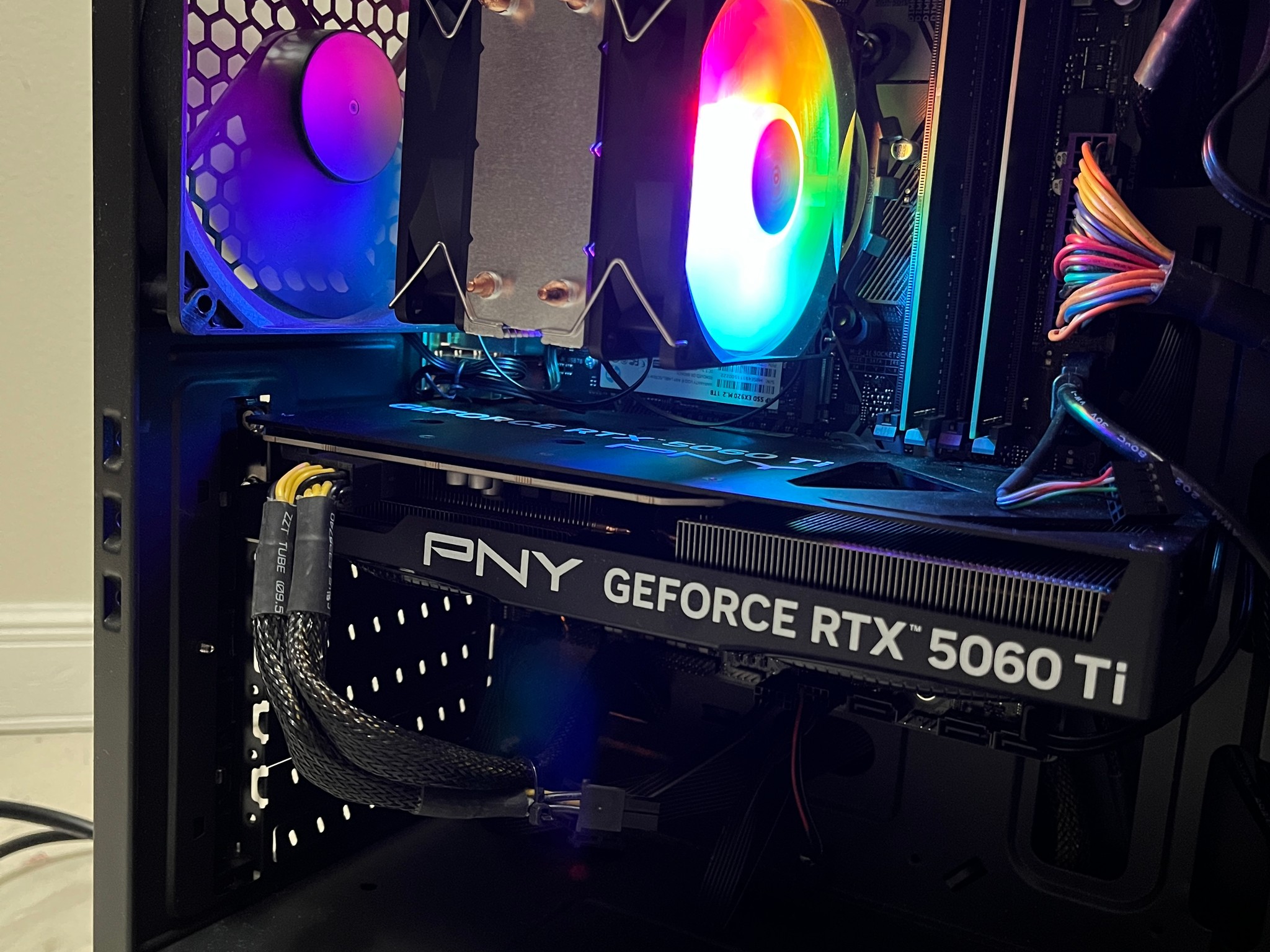 NVIDIA RTX 5060 Ti, Intel Core i9-9900k, 16GB RAM, 1TB SSD - High FPS Gaming PC w/ Wi-Fi & BT