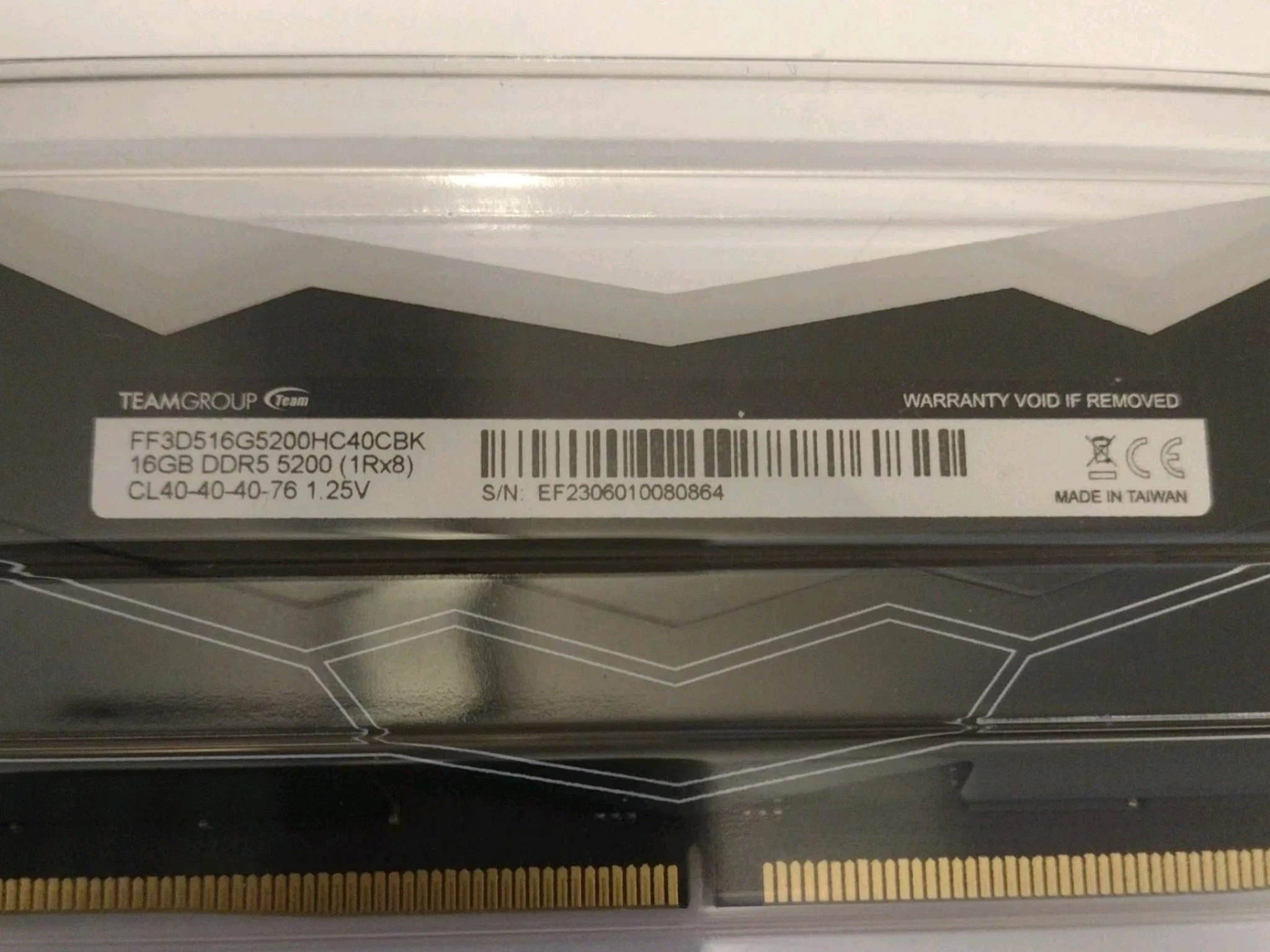 🌈 TForce Delta DDR5 Black RGB 16GB