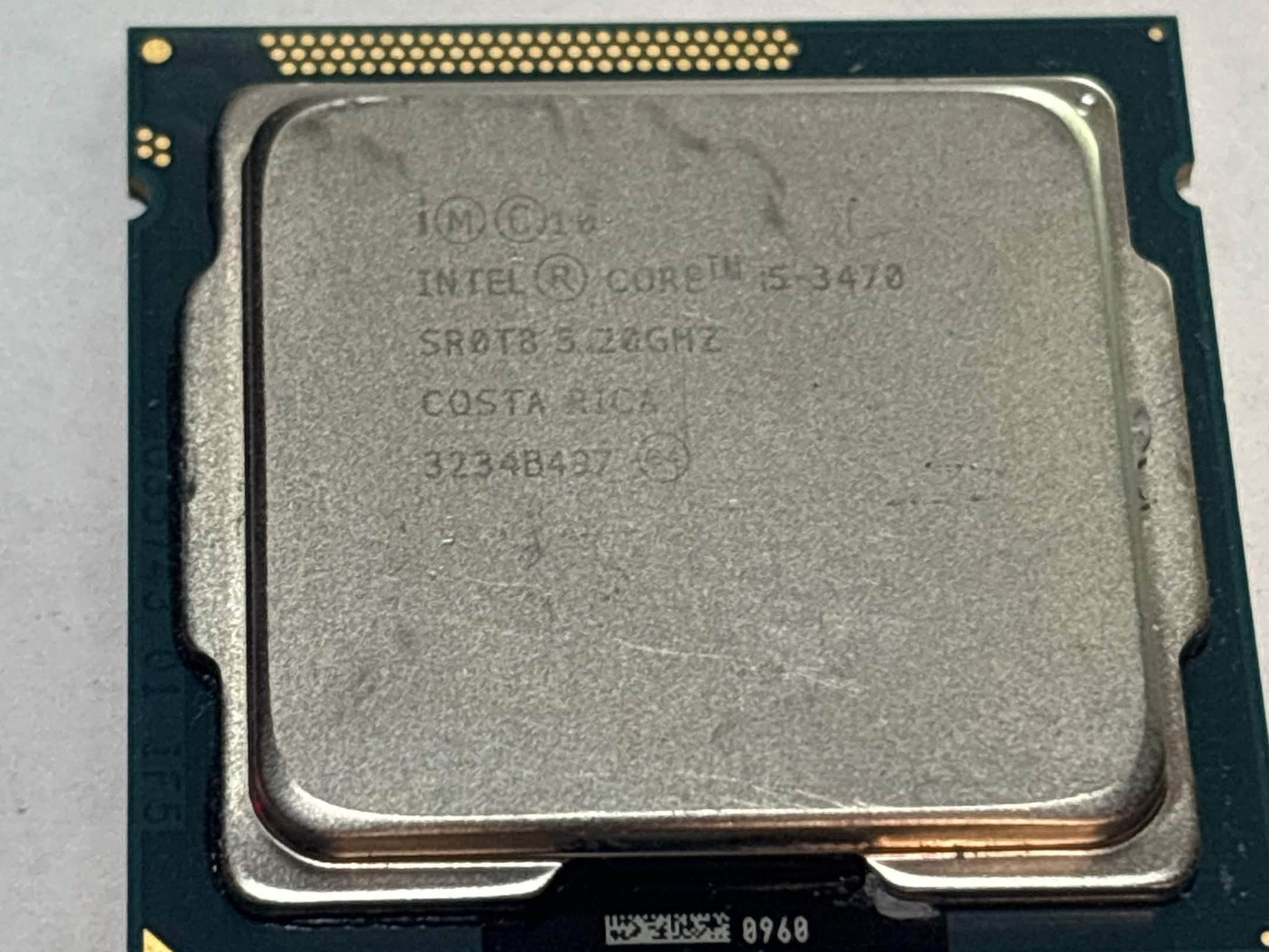 Intel Core i5-3470 3.2GHz LGA1155 CPU Tested Working (NM)