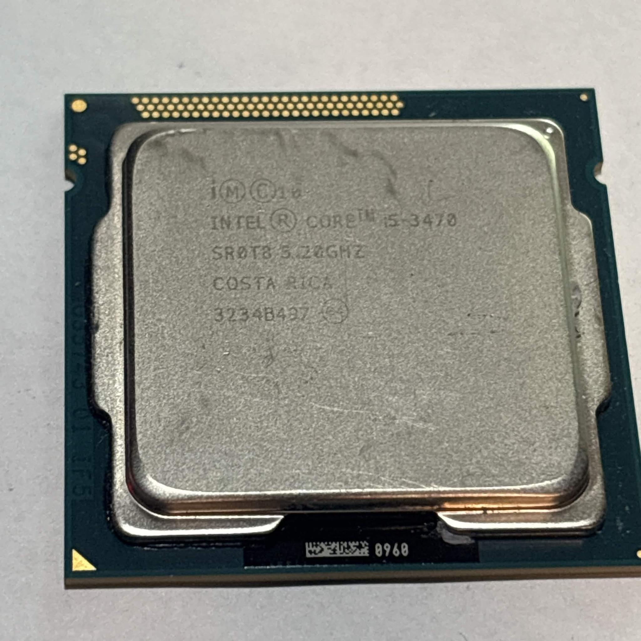 Intel Core i5-3470 3.2GHz LGA1155 CPU Tested Working (NM)