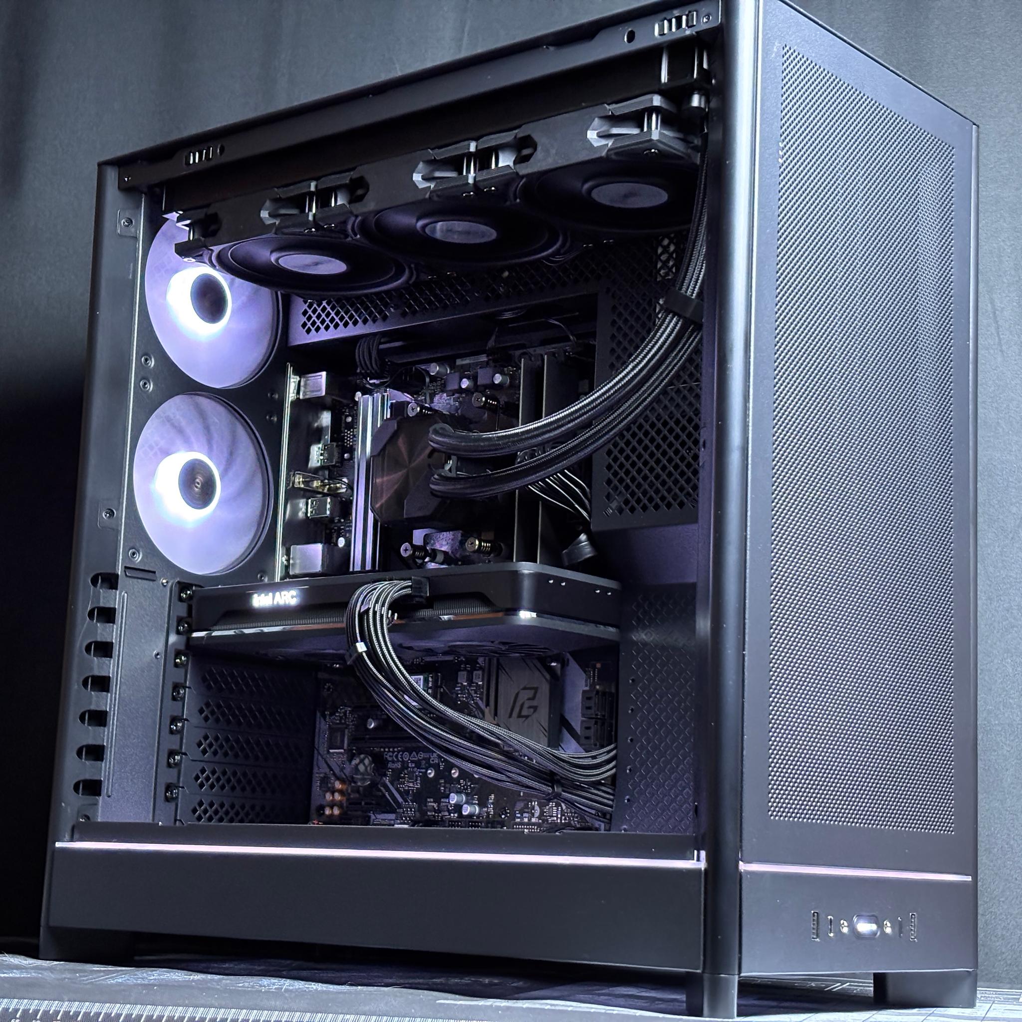 🖤WICKED PC🖤 Ryzen 5 5500 | Arc A750 | 16gb DDR4 | 500 GB M.2 SSD🔥