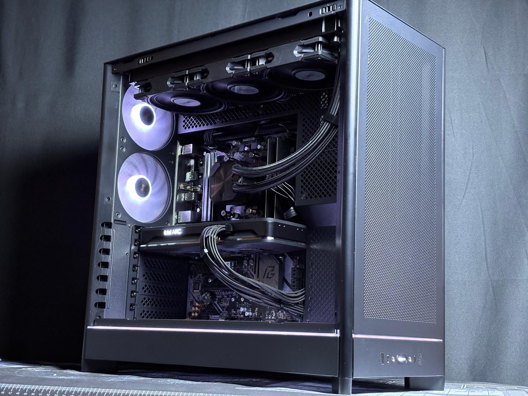 🖤GAMING PC🖤 Ryzen 5 5500 | Arc A750 | 16gb DDR4 | 500 GB M.2 SSD🔥