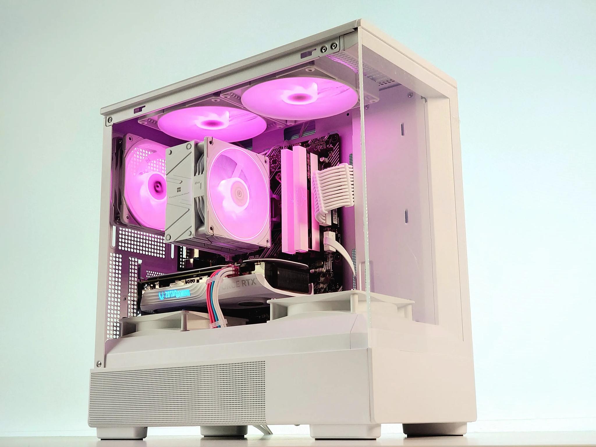 🩷🩵🤍Zen-Oh👑Gaming PC🪐Nvidia RTX 4070 12GB🪐AMD Ryzen 5 5600🪐32GB DDR4🪐 1TB SSD