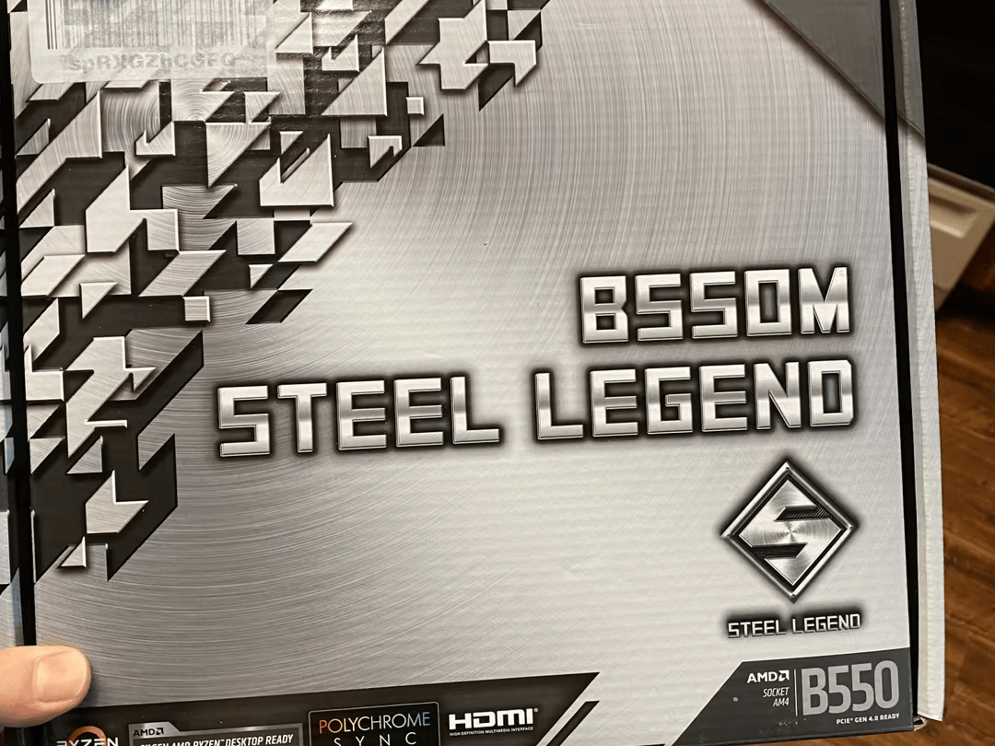 ASRock B550M Steel Legend AM4 Motherboard