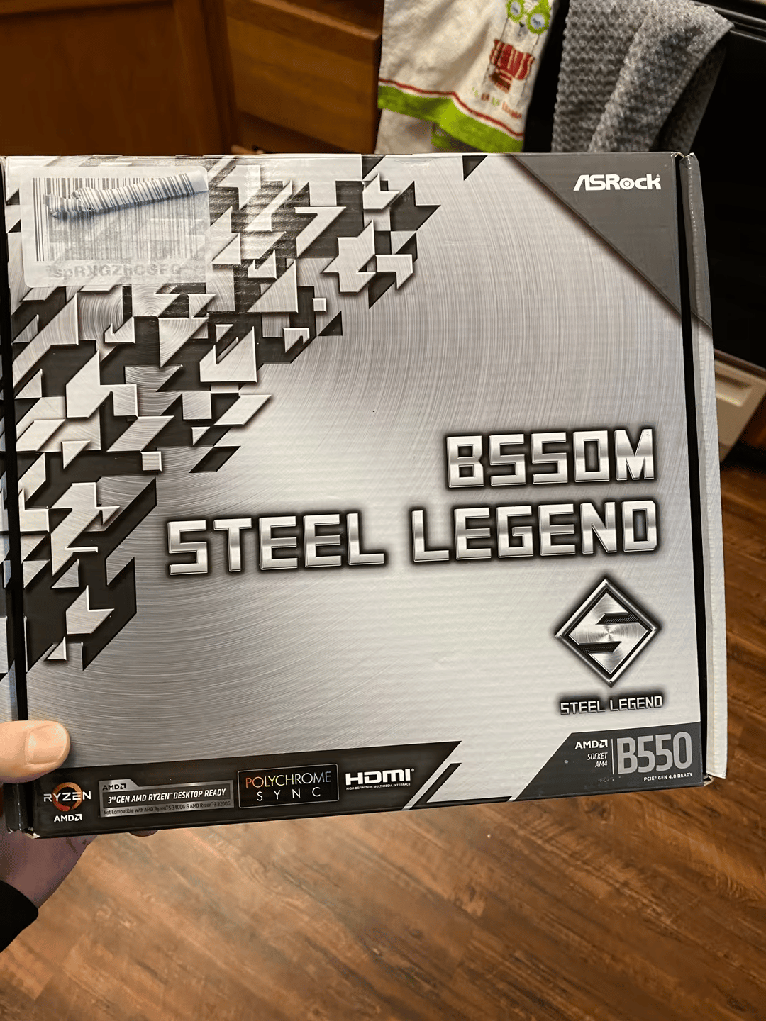ASRock B550M Steel Legend AM4 Motherboard