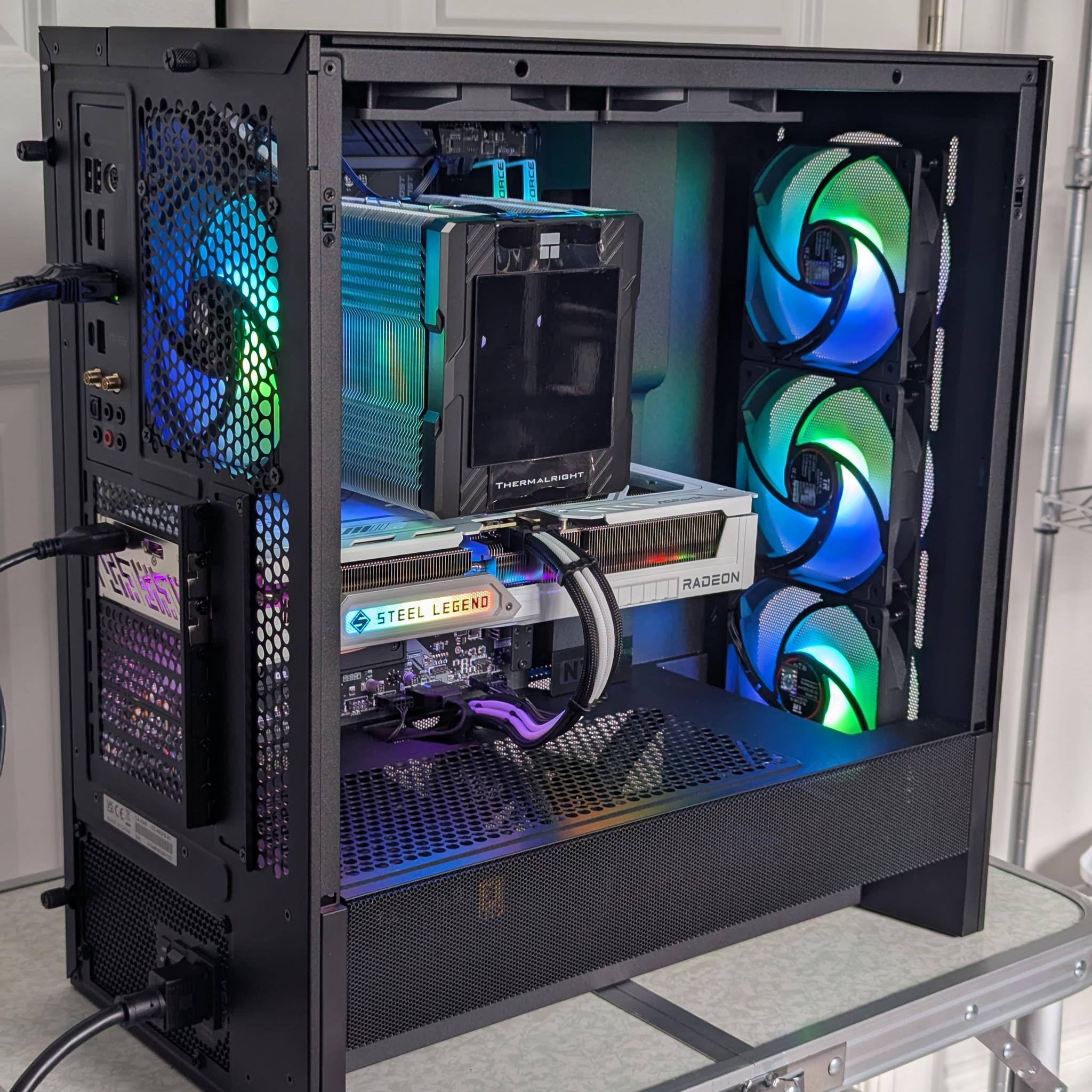RX 9060 XT 16GB | Ryzen 7 5800XT | 32GB RAM | 2TB NVMe | WiFi+BT |  RE9 Ready Gaming PC