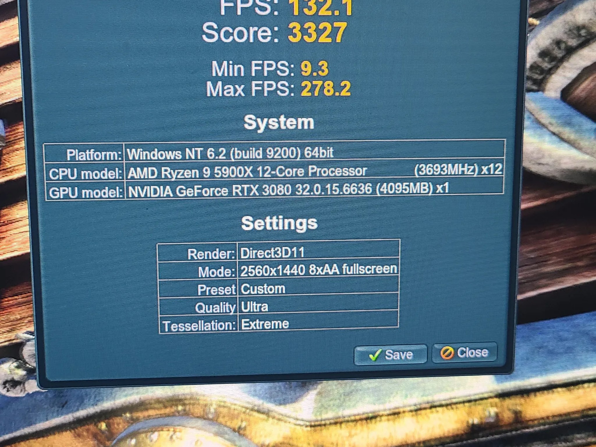 3080 Gaming PC (AMD Ryzen 9 5900x, 32 gig memory 3600)