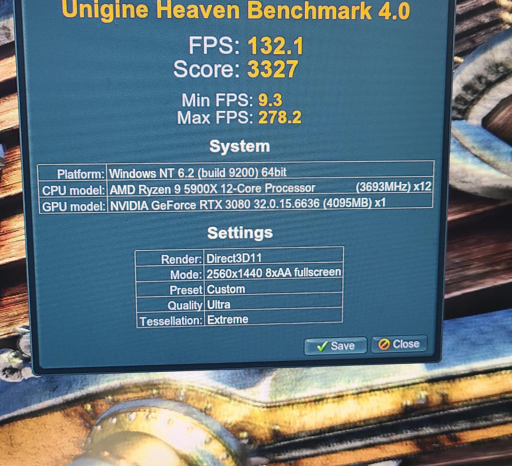 3080 Gaming PC (AMD Ryzen 9 5900x, 32 gig memory 3600)