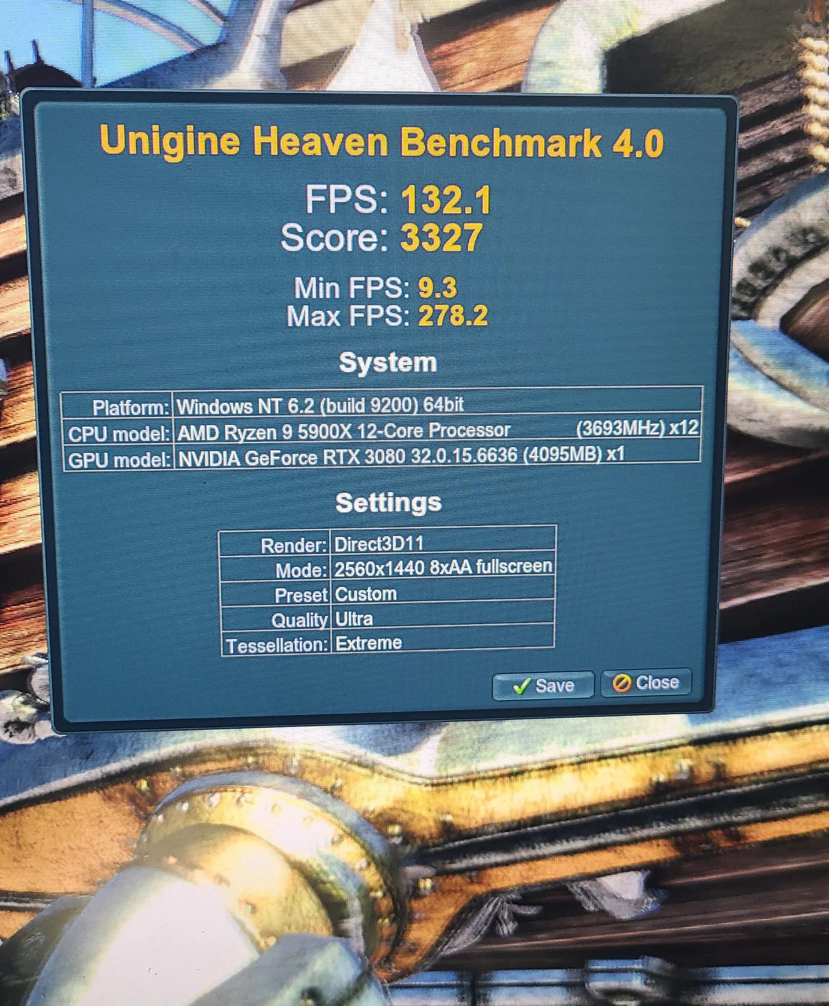 3080 Gaming PC (AMD Ryzen 9 5900x, 32 gig memory 3600)