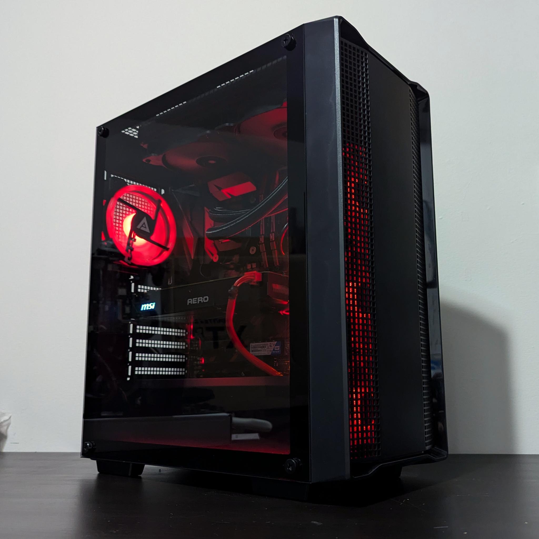 🧧Liquid-Cooled i7 + GTX 1080 Gaming PC