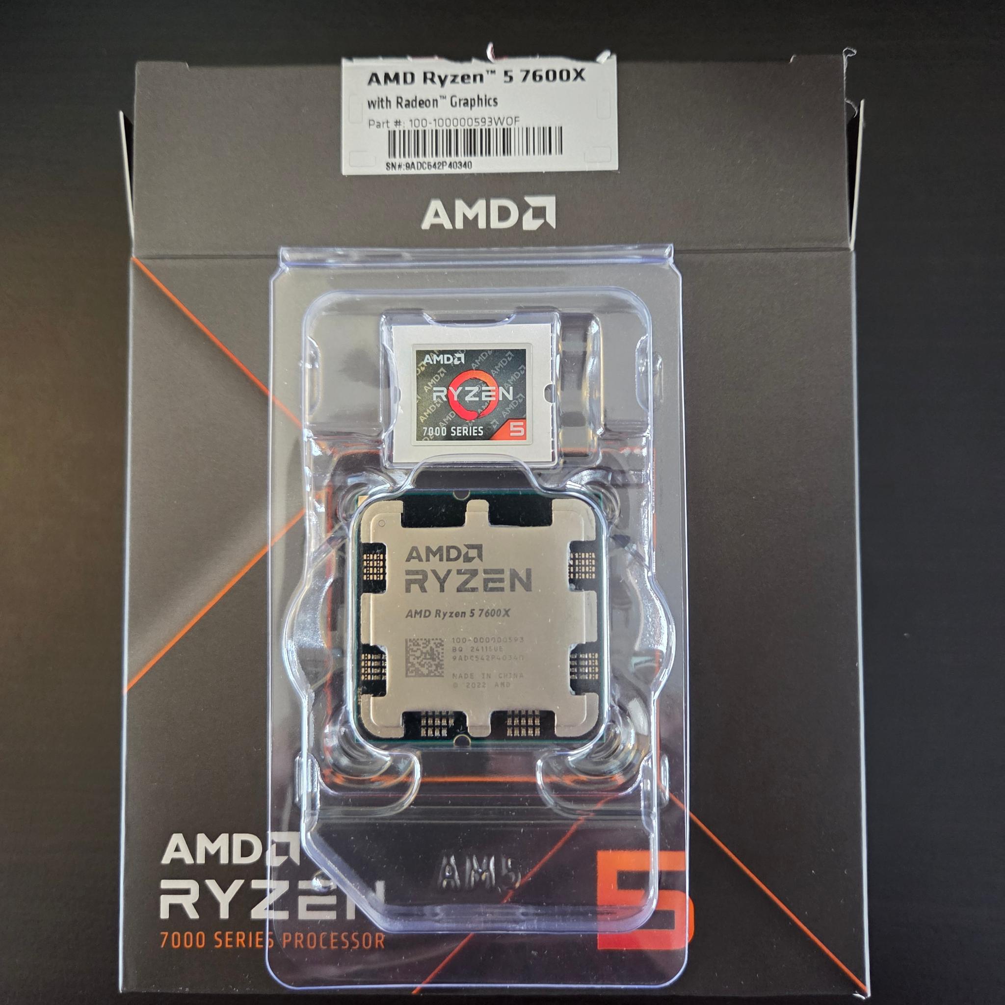 AMD Ryzen 5 7600X