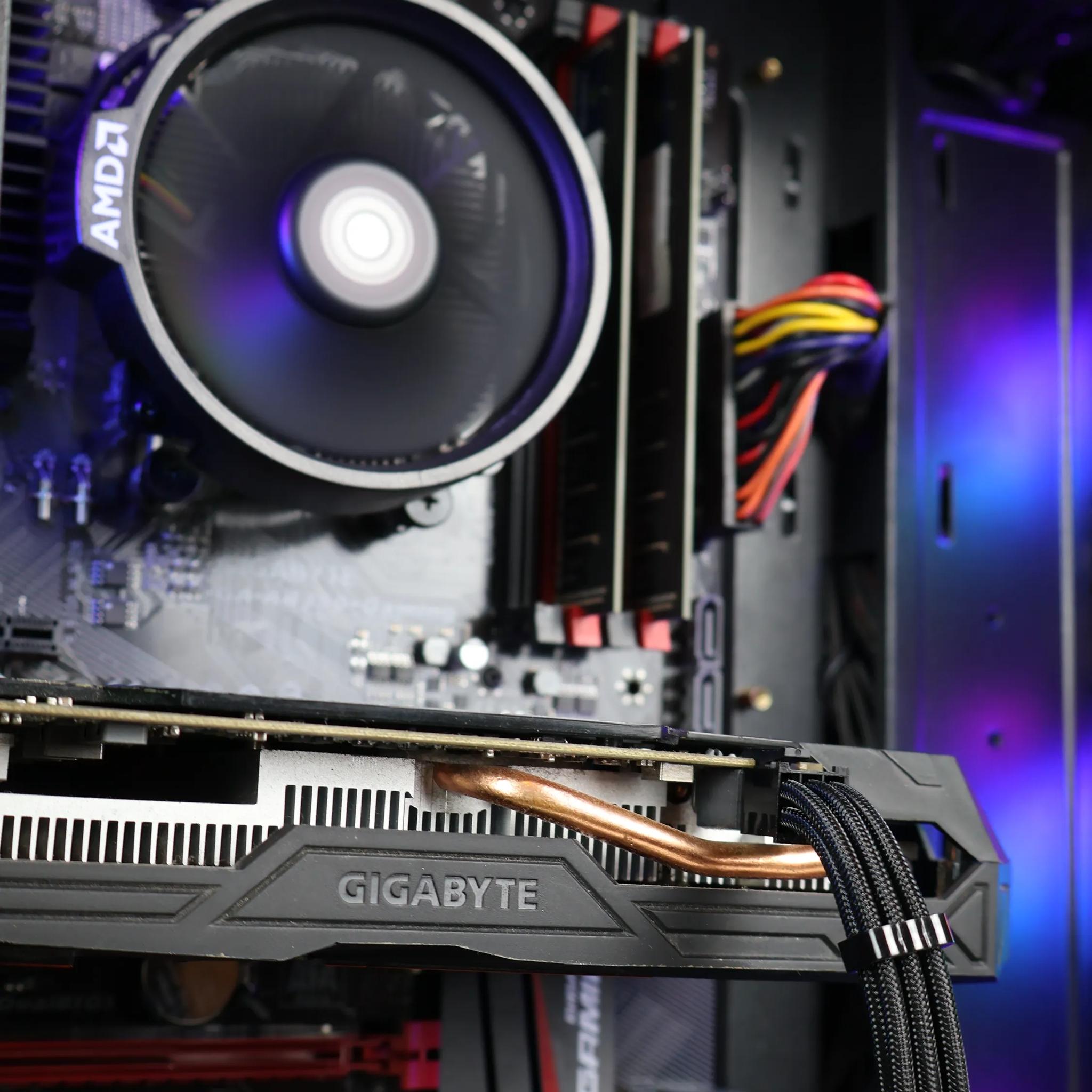 SALE ⚫ Ryzen 5 2400G/GTX 1060 6GB Gaming PC ⚫