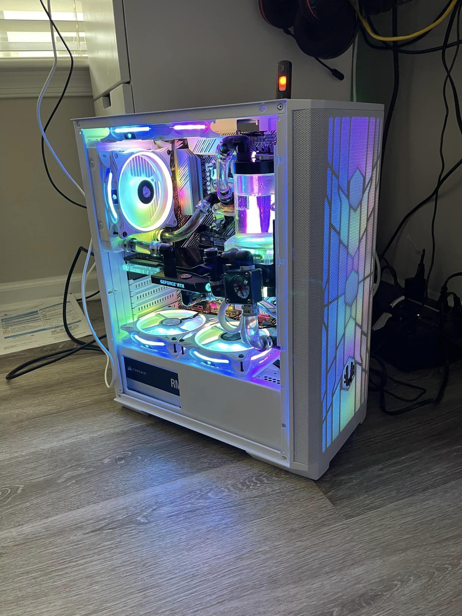 Custom water cooled AMD PC with water cooled 2070 Super