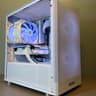 ⚪⚪ White Gaming PC⚪AMD RX 5500 XT 8GB⚪Ryzen 3 3100⚪16GB DDR4⚪500GB NVME
