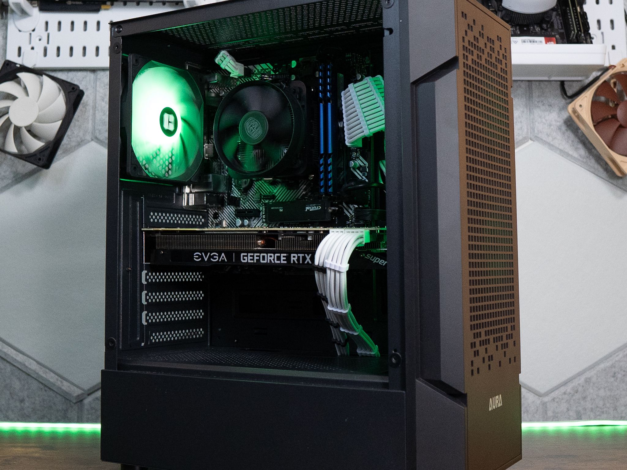 🟠⚫ BO6 Ready GAMING PC ⚫🟠 | EVGA RTX 2080 Super | RYZEN 7 3700X | 32GB RAM | 1TB NVME SSD