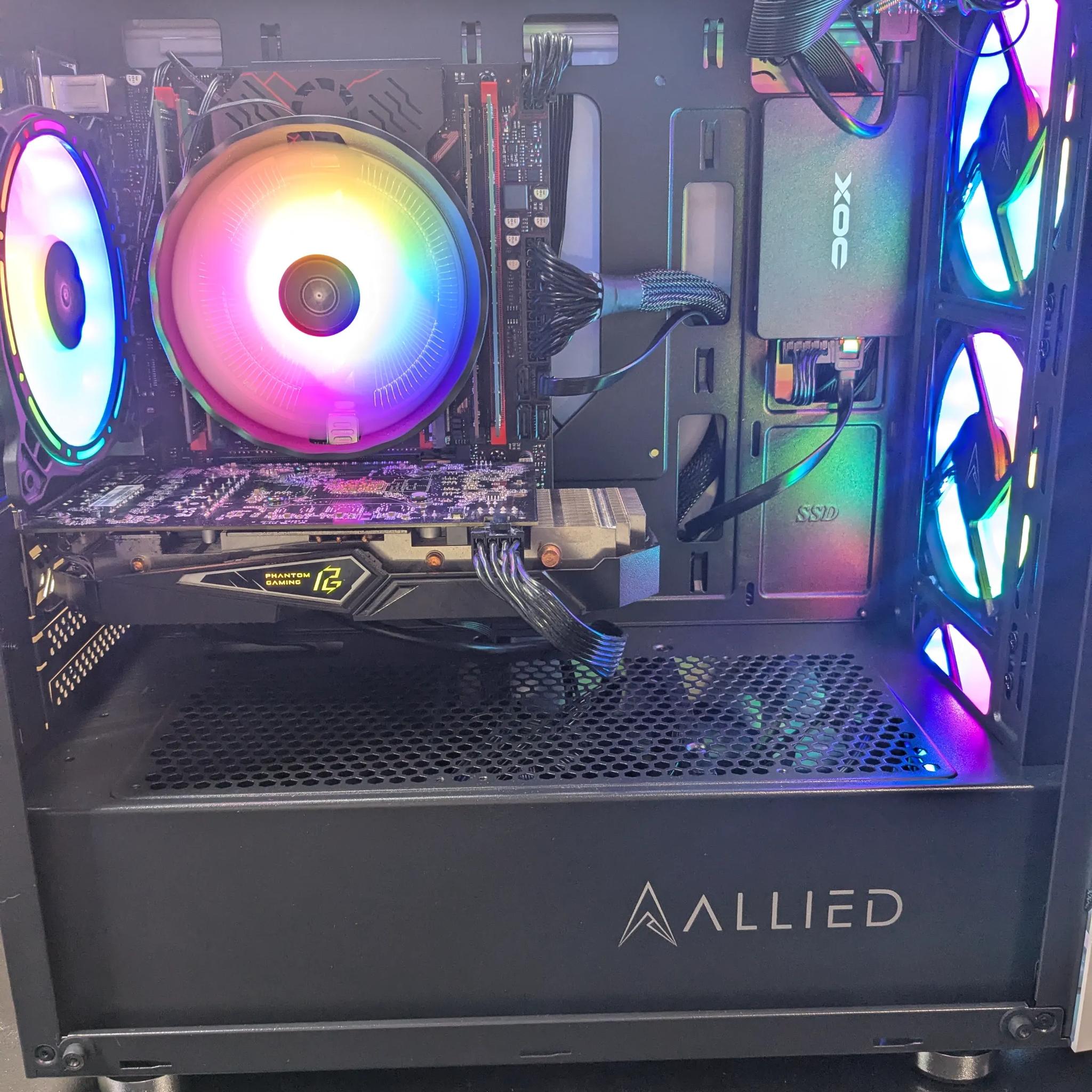 120 FPS Fortnite | 180 Day Warranty | 8 Core Xeon, RX 570 8GB, 32GB RAM, 512GB SSD, Win11, Wifi, RGB