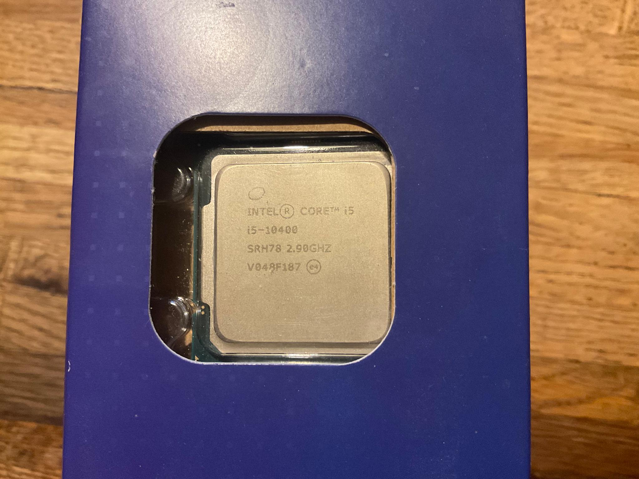 intel Core i5-10400 CPU