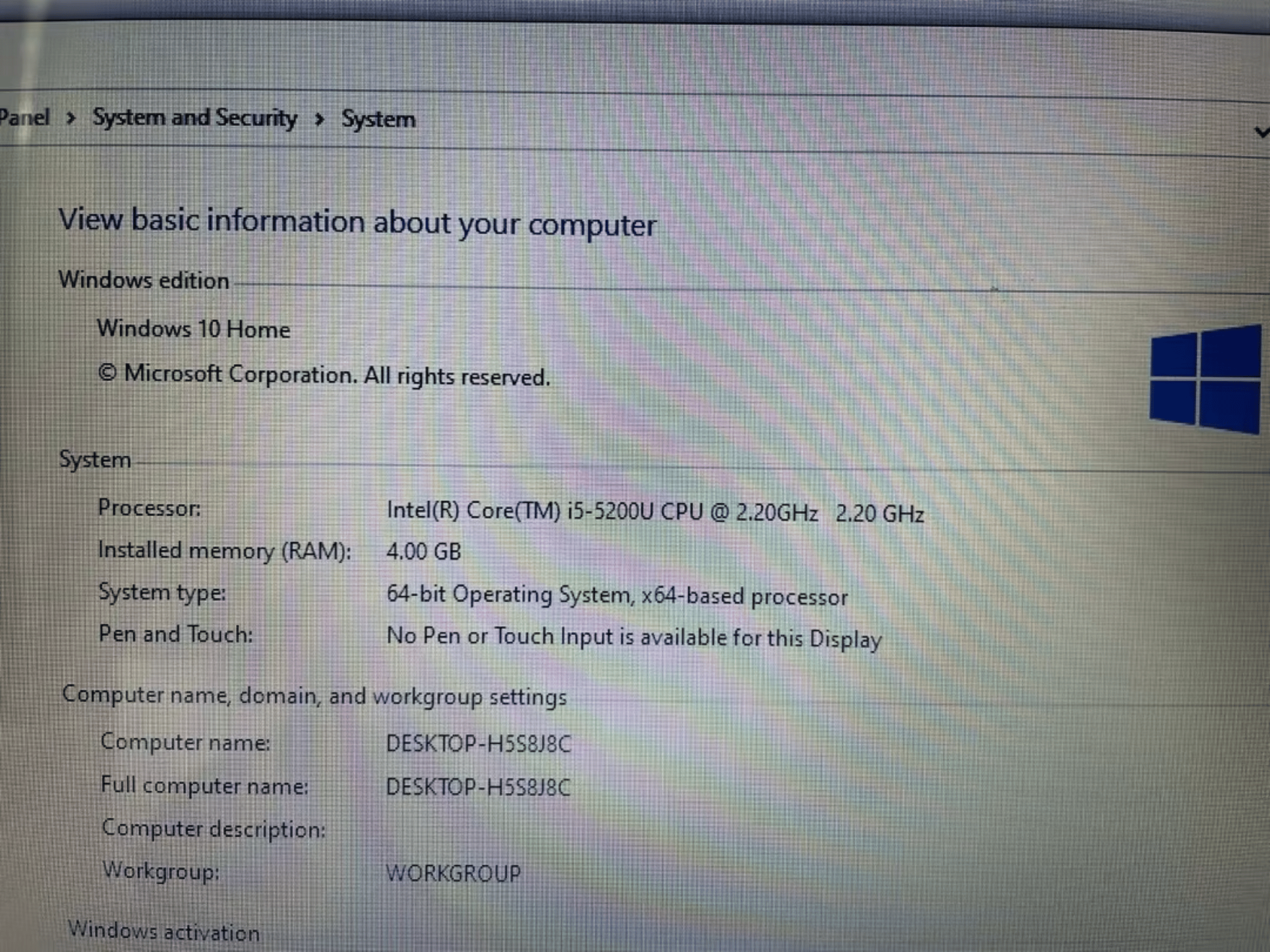 HP Pavilion 15in Laptop 