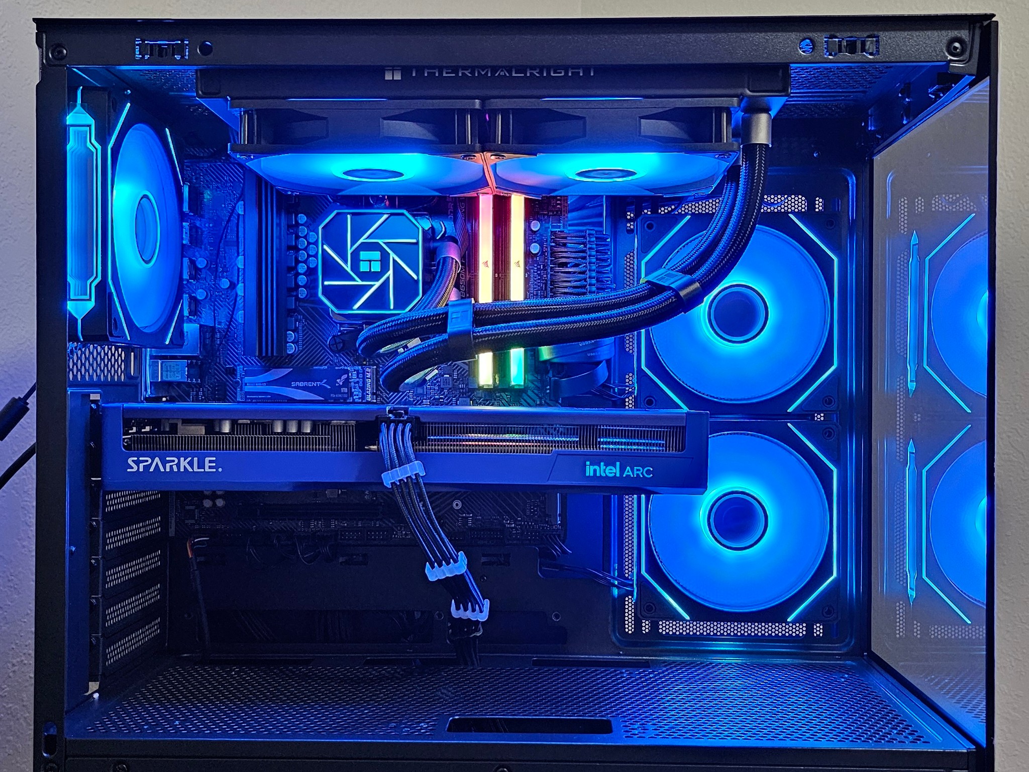 ⚡PROJECT ARC⚡ ARC B580 - Ryzen 5 9600X - 16GB DDR5 - 1TB SSD - 1080P-1440P GAMING PC