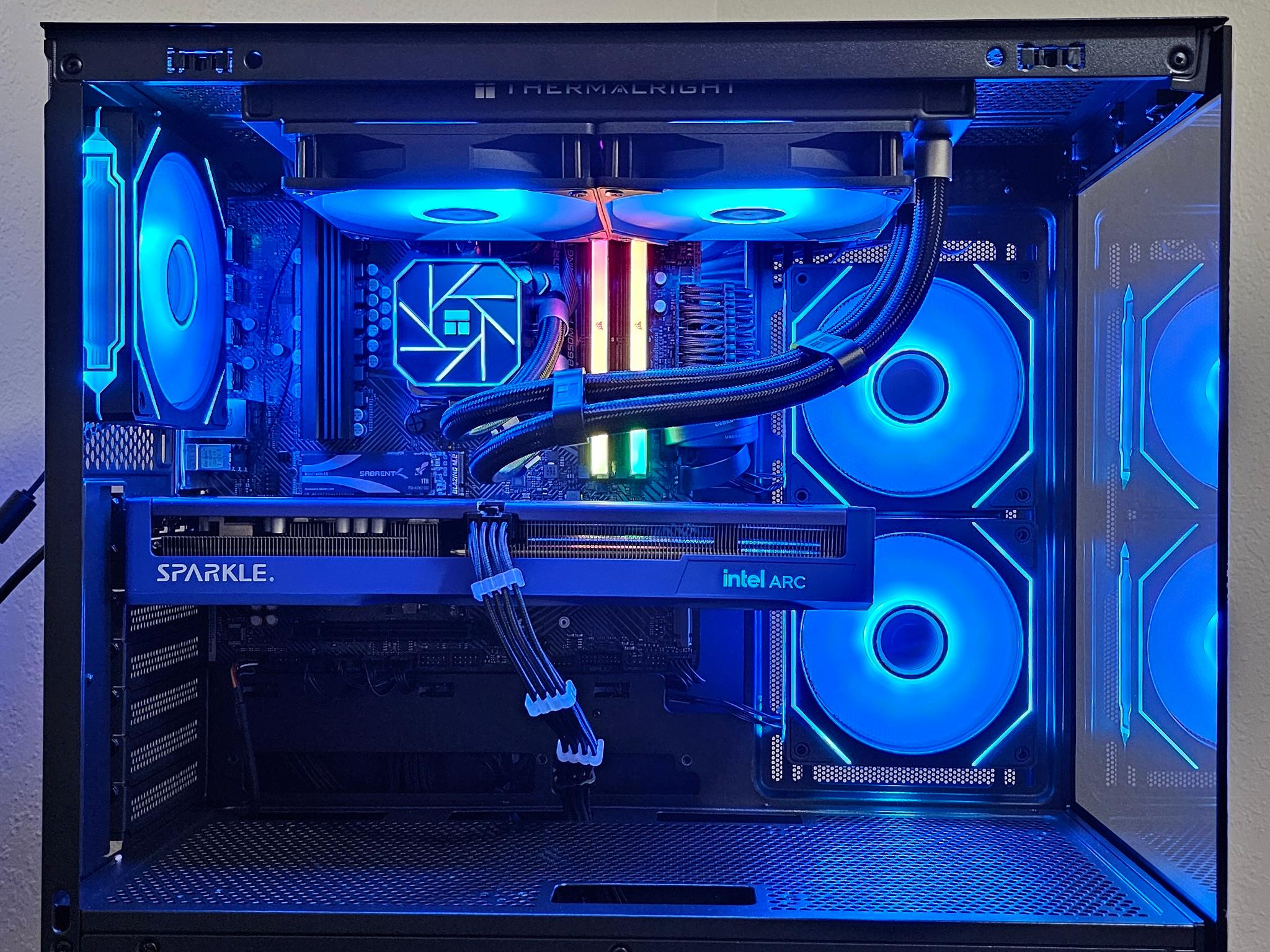 ARC B580 (beats rtx 4060) - Ryzen 5 9600X - 16GB DDR5 - 1TB SSD - 1080P-1440P GAMING PC