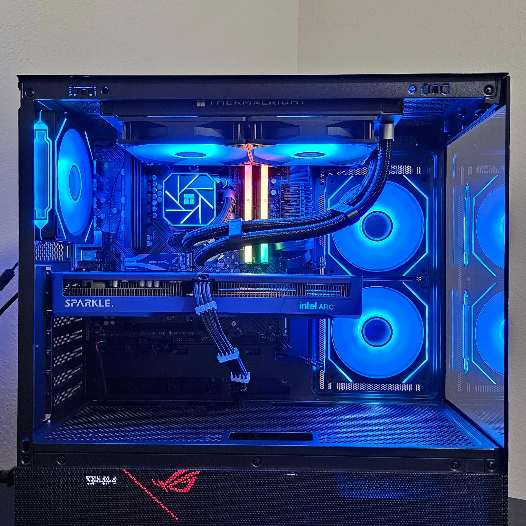 ⚡PROJECT ARC⚡ ARC B580 - Ryzen 5 9600X - 16GB DDR5 - 1TB SSD - 1080P-1440P GAMING PC