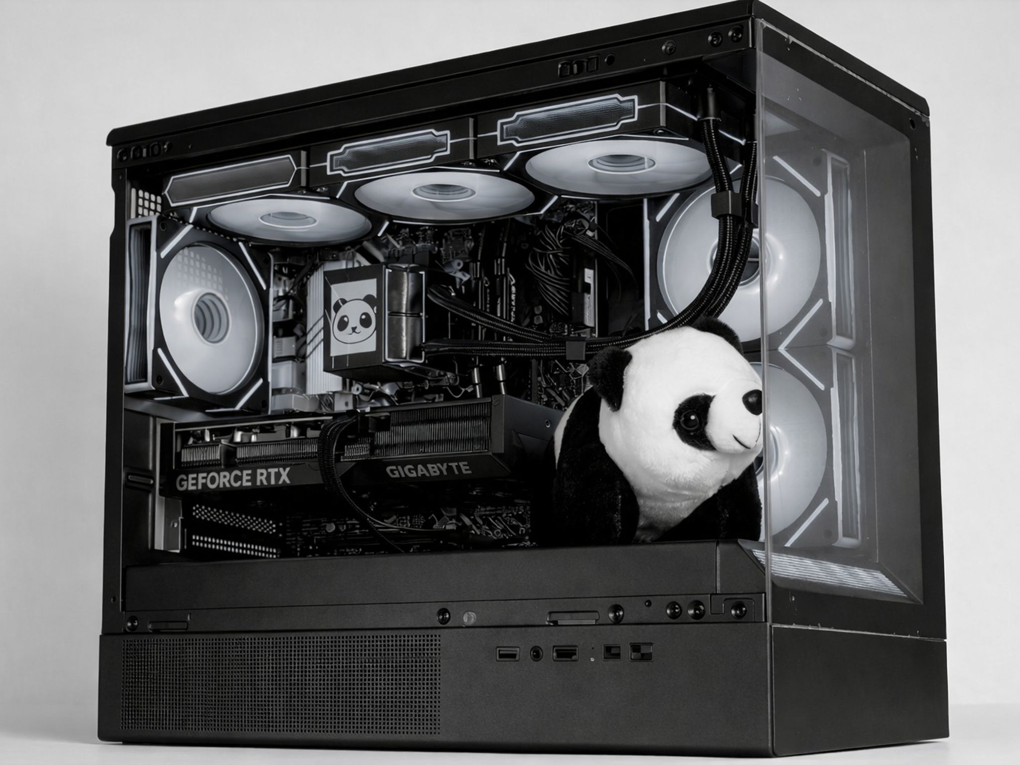 🐼🔥Panda 101 | RTX 4070 i7 14700f 32GB RAM Windows 11 🔥🐼