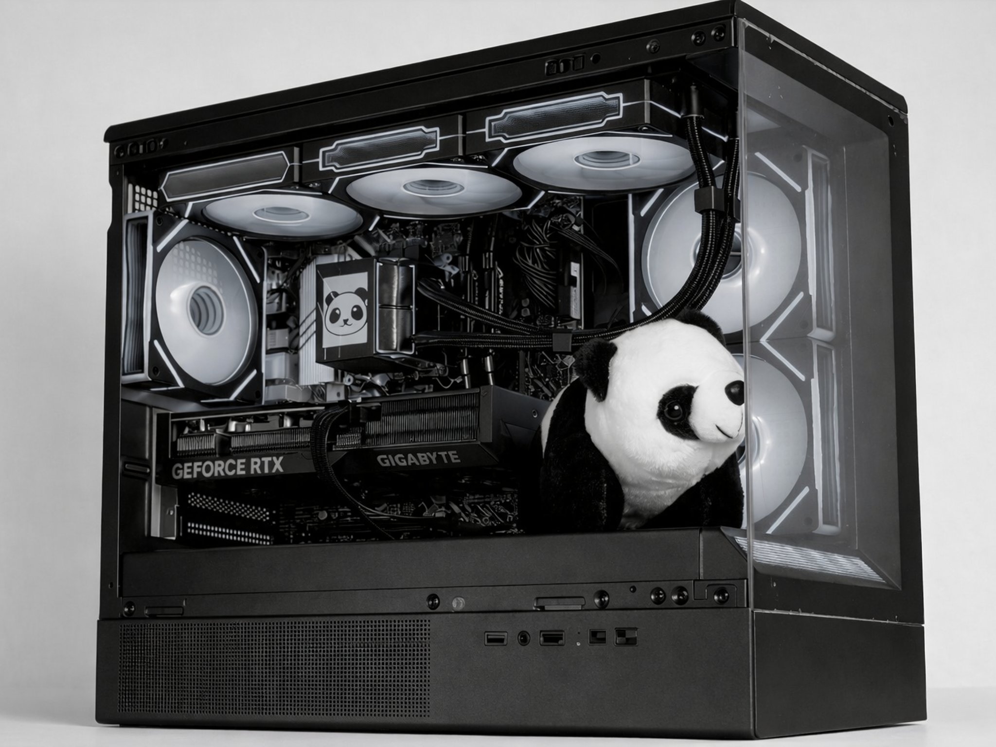 🐼🔥Panda 101 | RTX 4070 i7 14700f 32GB RAM Windows 11 🔥🐼