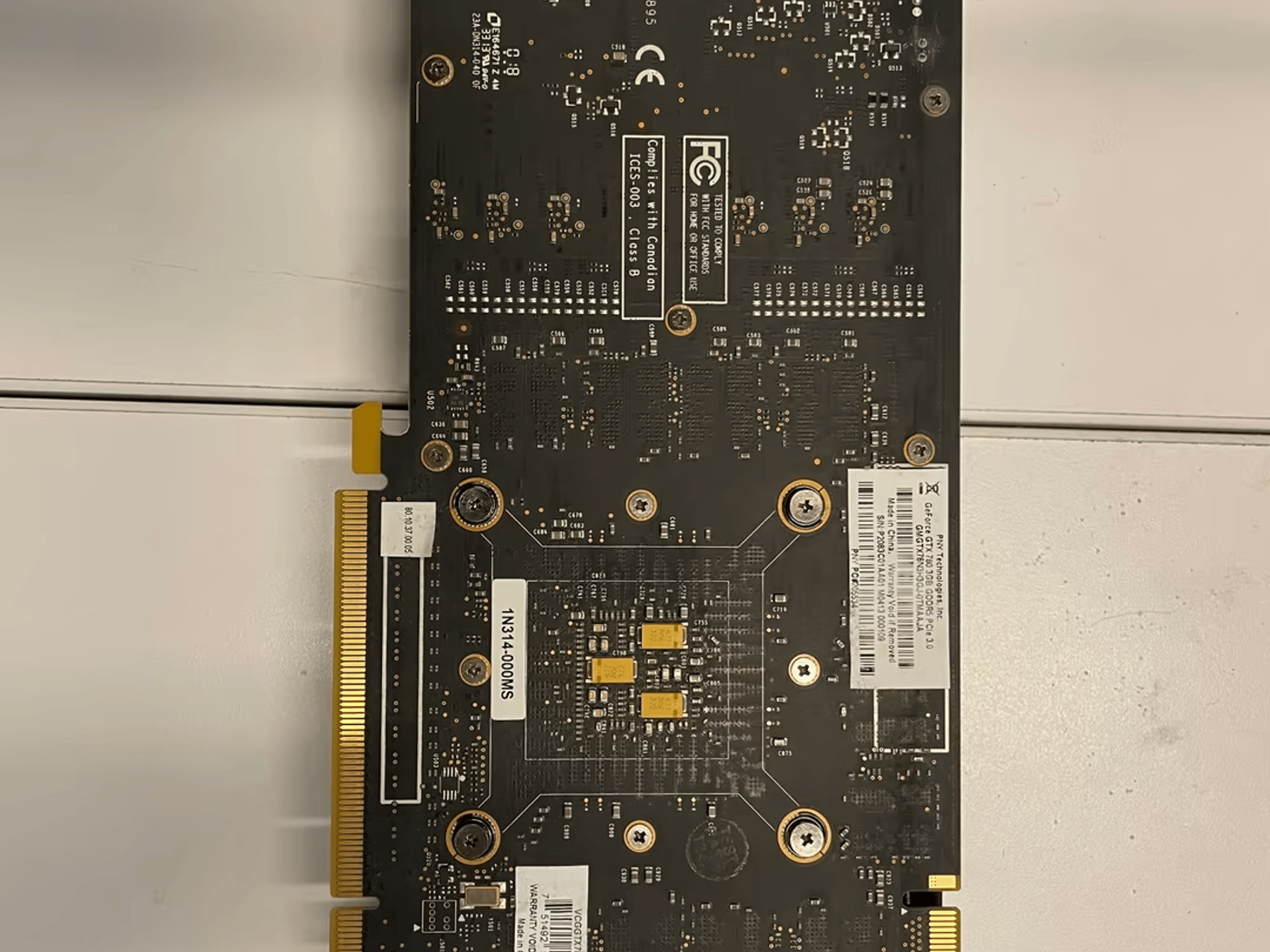 PNY Blower Model, 3GB GDDR5