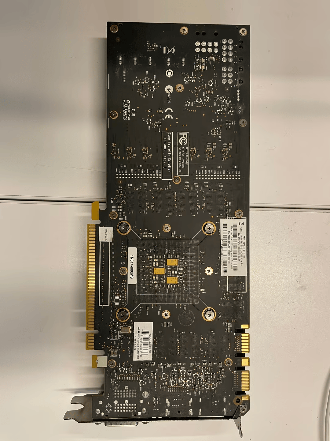 PNY Blower Model, 3GB GDDR5