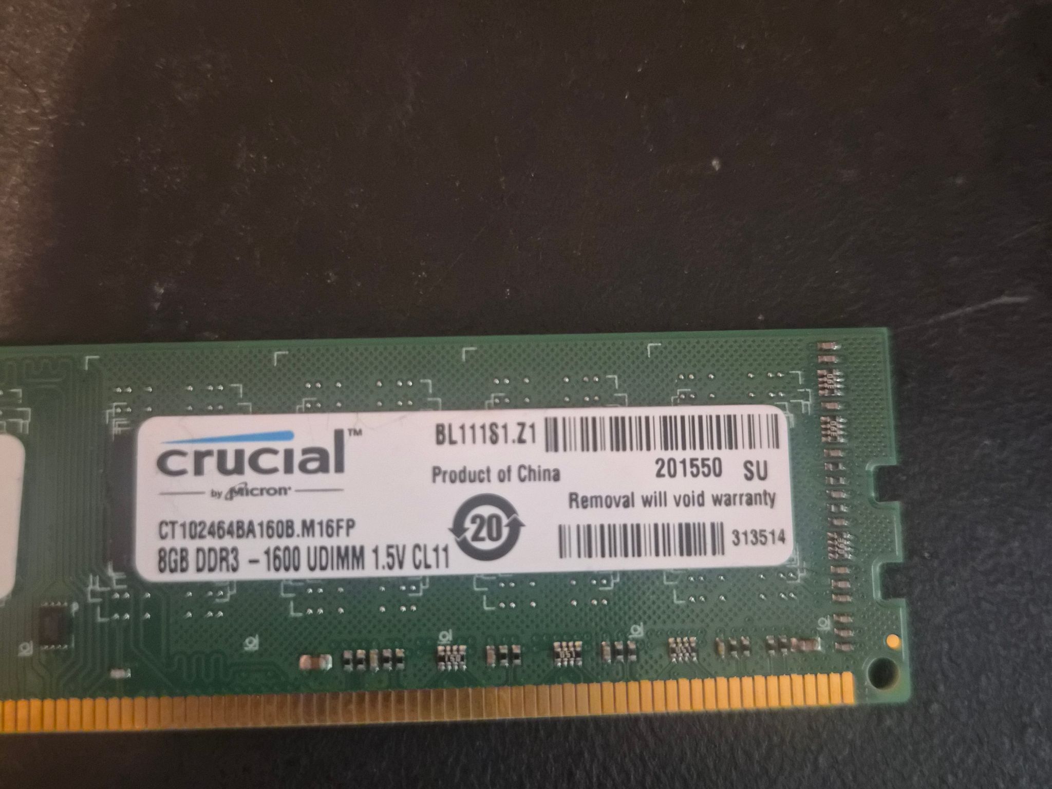 Intel Core i5-4460 4 core 3.20ghz - mushkin (2x4)8gb + crucial 8gb - HB1M-C Motherboard