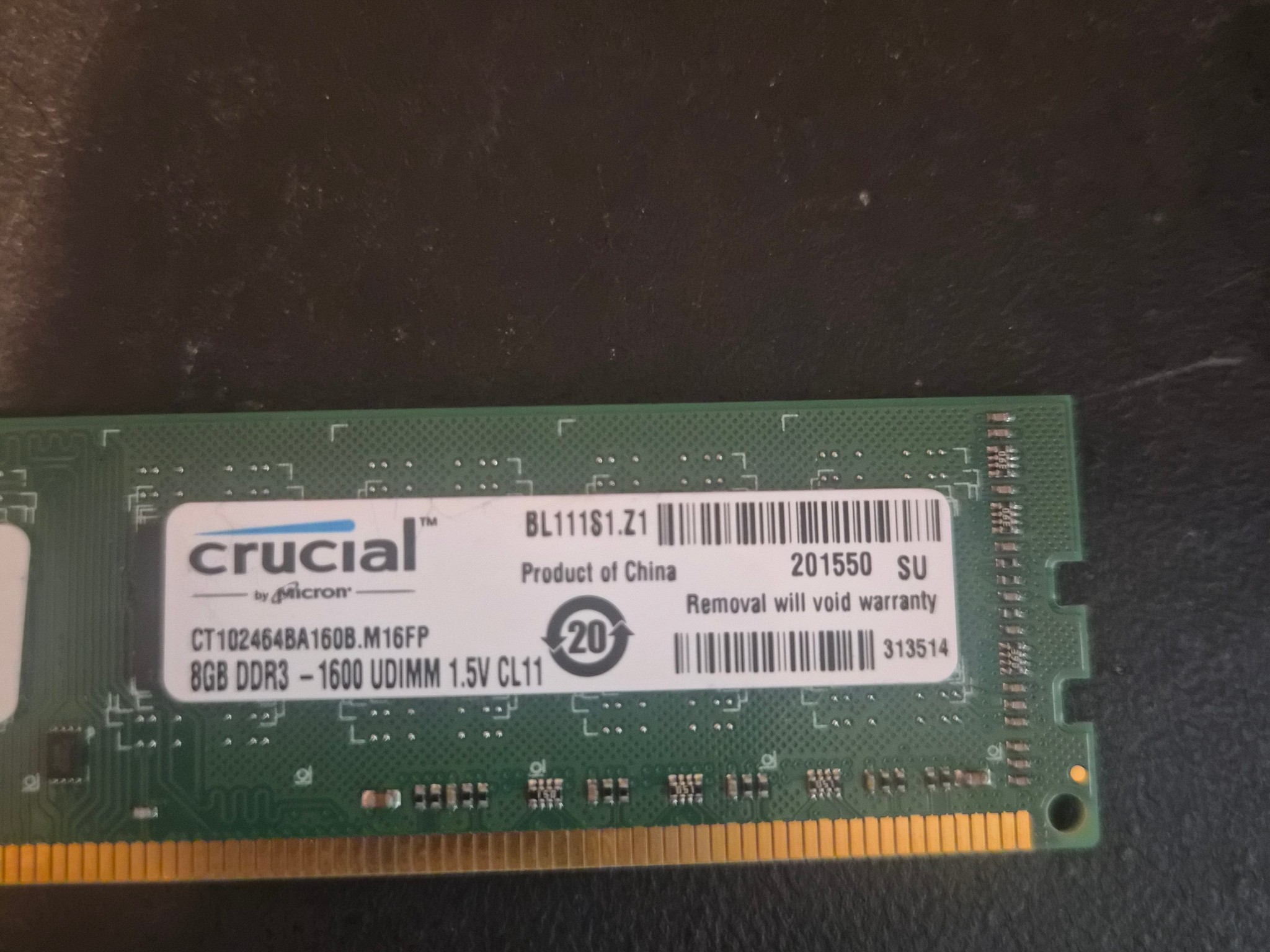 Intel Core i5-4460 4 core 3.20ghz - mushkin (2x4)8gb + crucial 8gb - HB1M-C Motherboard