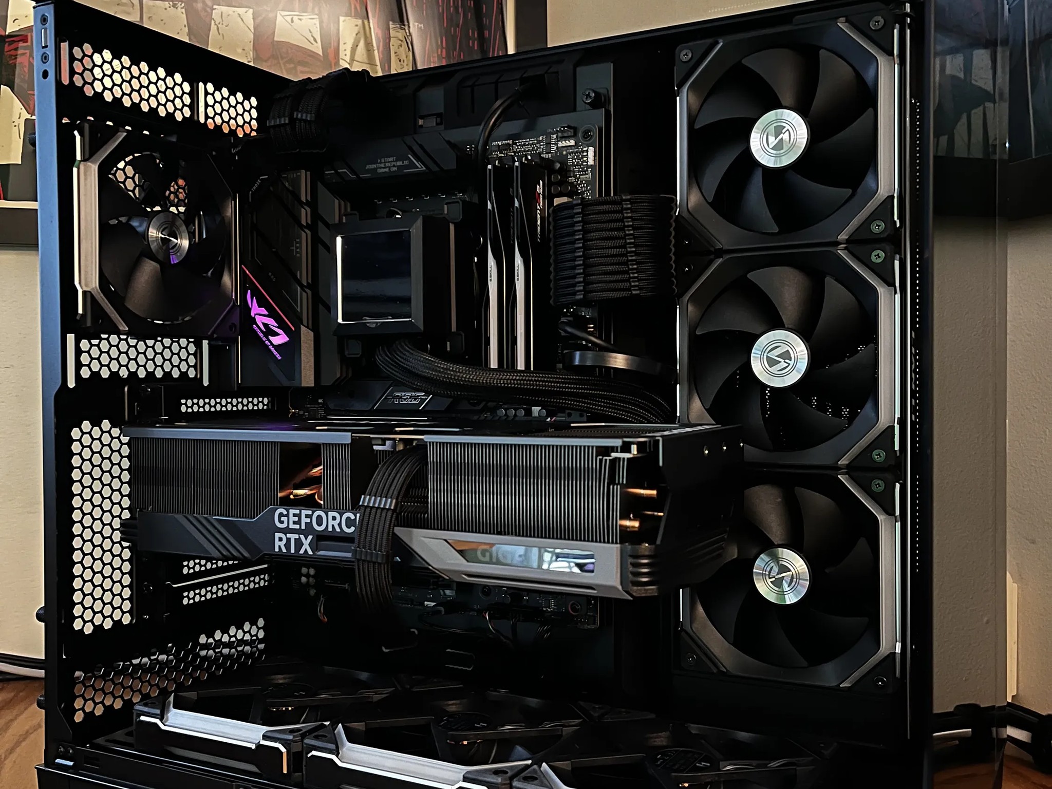 Tesseract - RTX 4080 SUPER OC | Ryzen 7 7800X3D | 32G @6000MT/s | 4TB | 1000W Platinum PSU
