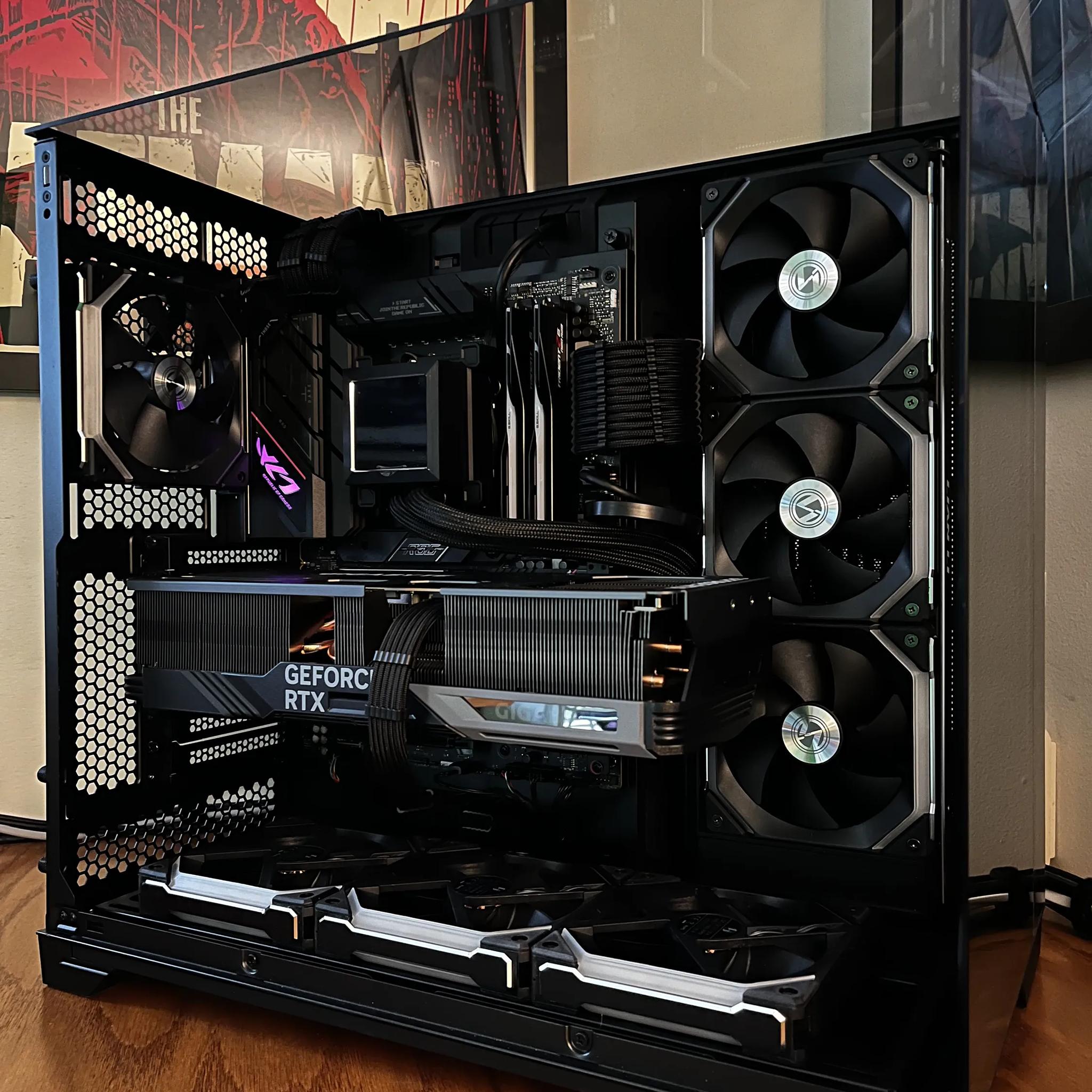 Tesseract - RTX 4080 SUPER OC | Ryzen 7 7800X3D | 32G @6000MT/s | 4TB | 1000W Platinum PSU
