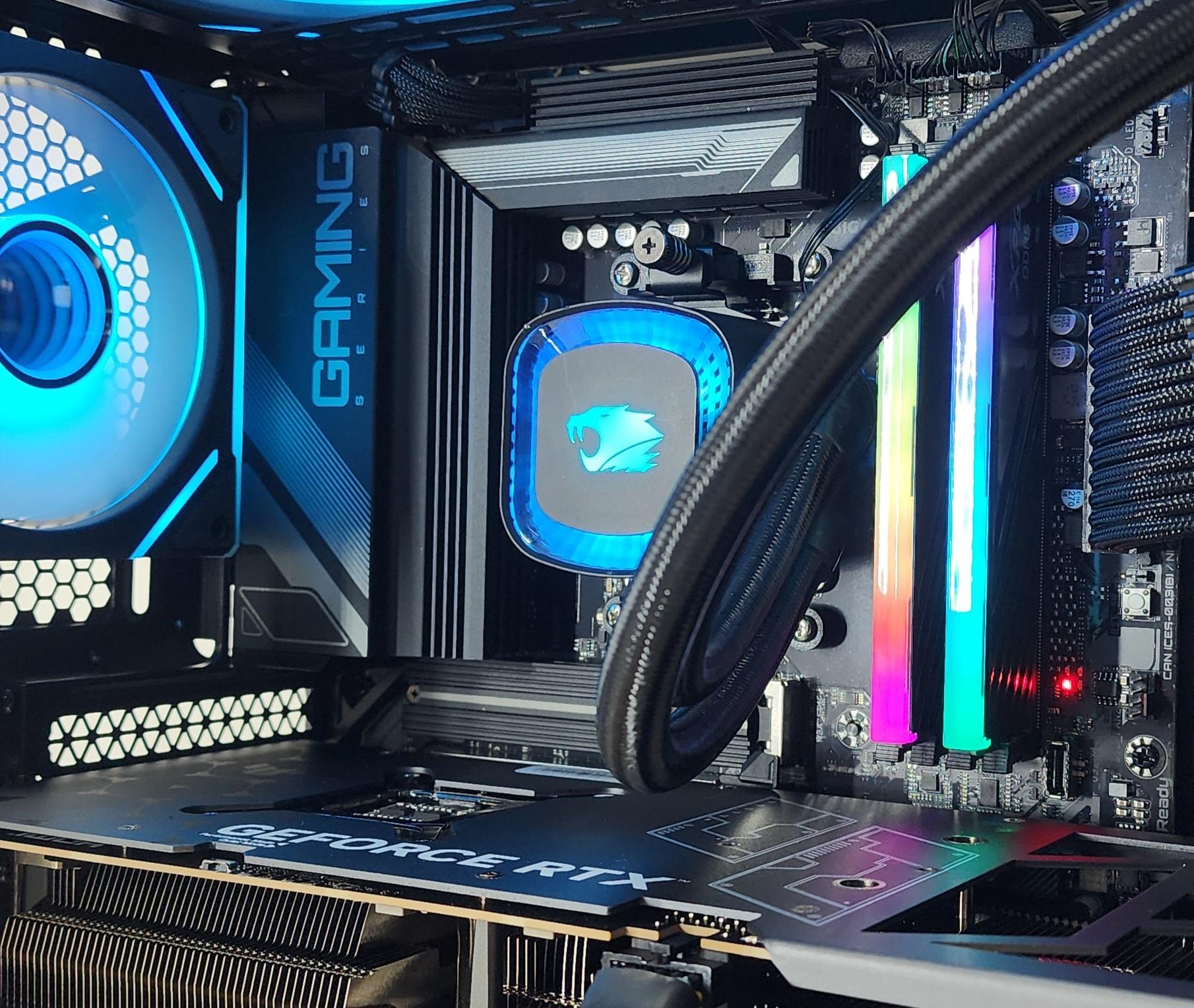 Gaming PC Ryzen 7 7700 32GB RAM 2TB SSD RTX 4080 SUPER 16GB Windows 11 Computer