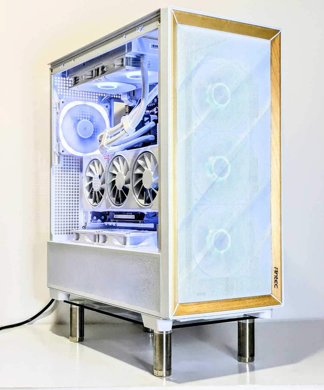 All-White Birch PC | Ryzen 7 7800X3D | RX 9070 (XT Flashed⚡)| 2TB