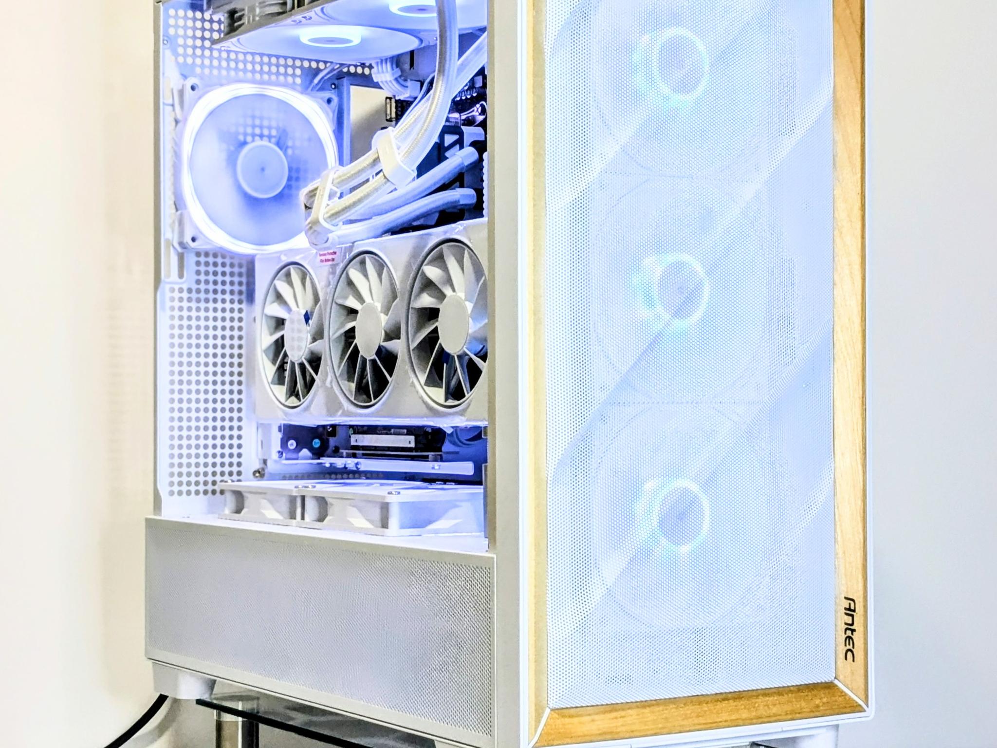 All-White Birch PC | Ryzen 7 7800X3D | RX 9070 (XT Flashed⚡)| 2TB Nvme SSD| WiFi+🔵🦷|Windows 11