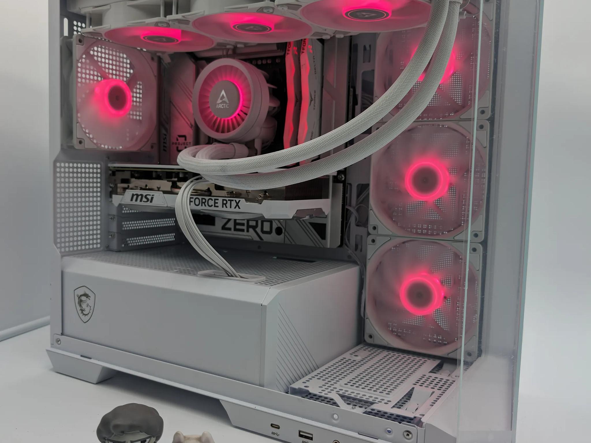 🟩 EMERALD ZERO 🟩 MSI Project Zero - AMD Ryzen 7600x - NVIDIA 4070 Ti Super - 32GB DDR5 - 1TB - 4k