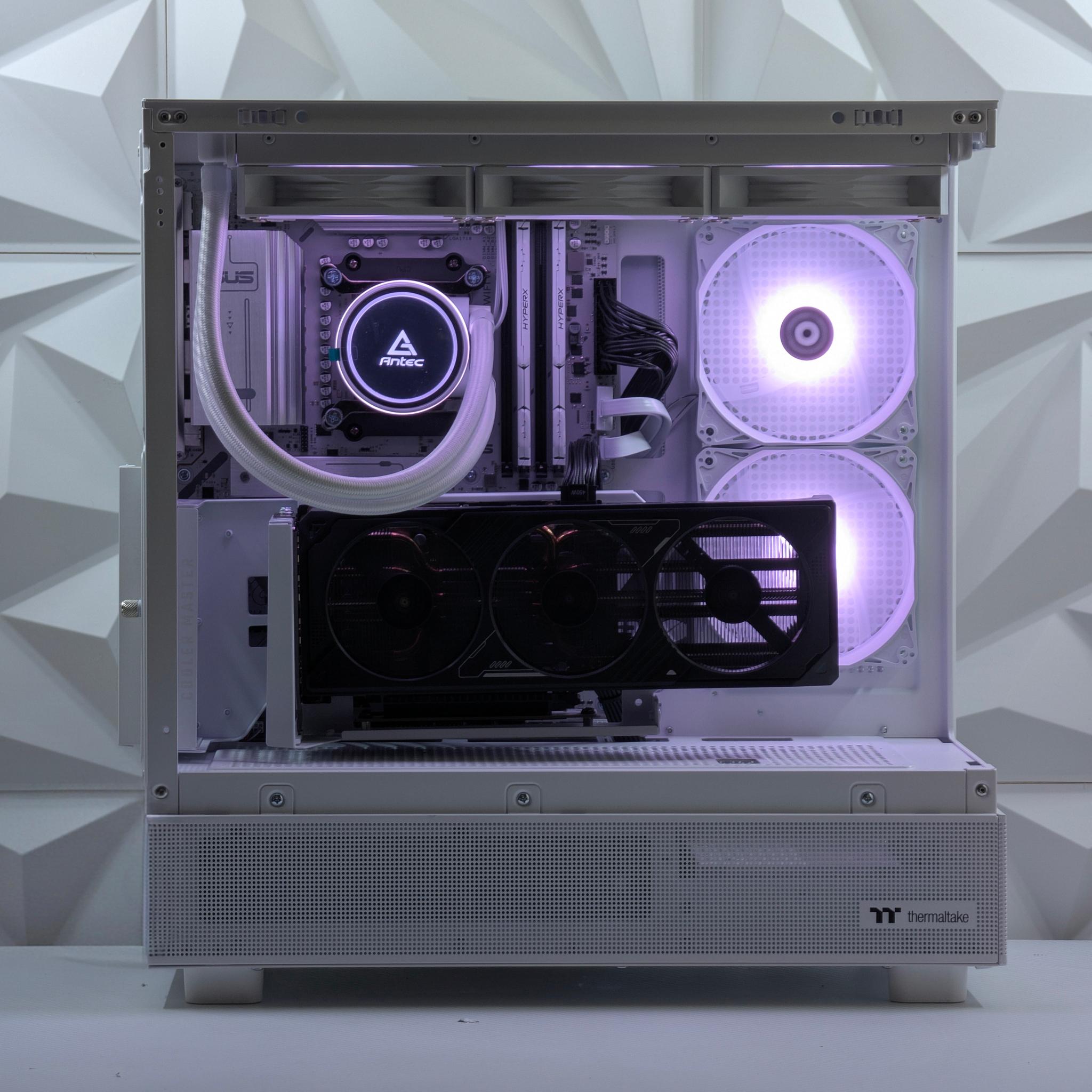 🤍ALABASTER | RTX 5070 12GB | Ryzen 7 9800X3D | 32GB DDR5 | 1TB NVMe | White 1440p | FREE SHIPPING