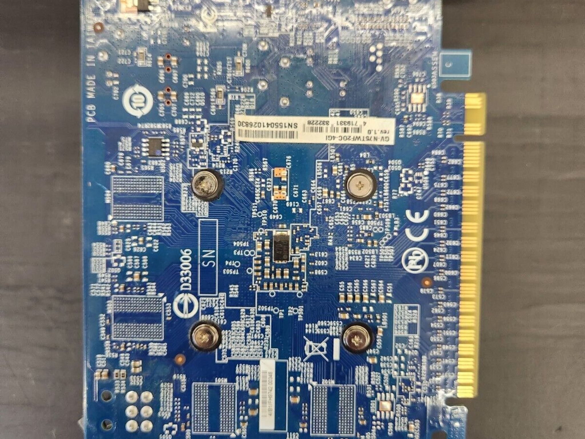 Gigabyte GeForce GTX 750 Ti WindForce 4GB GDDR5 Graphics Card - DVI, HDMI
