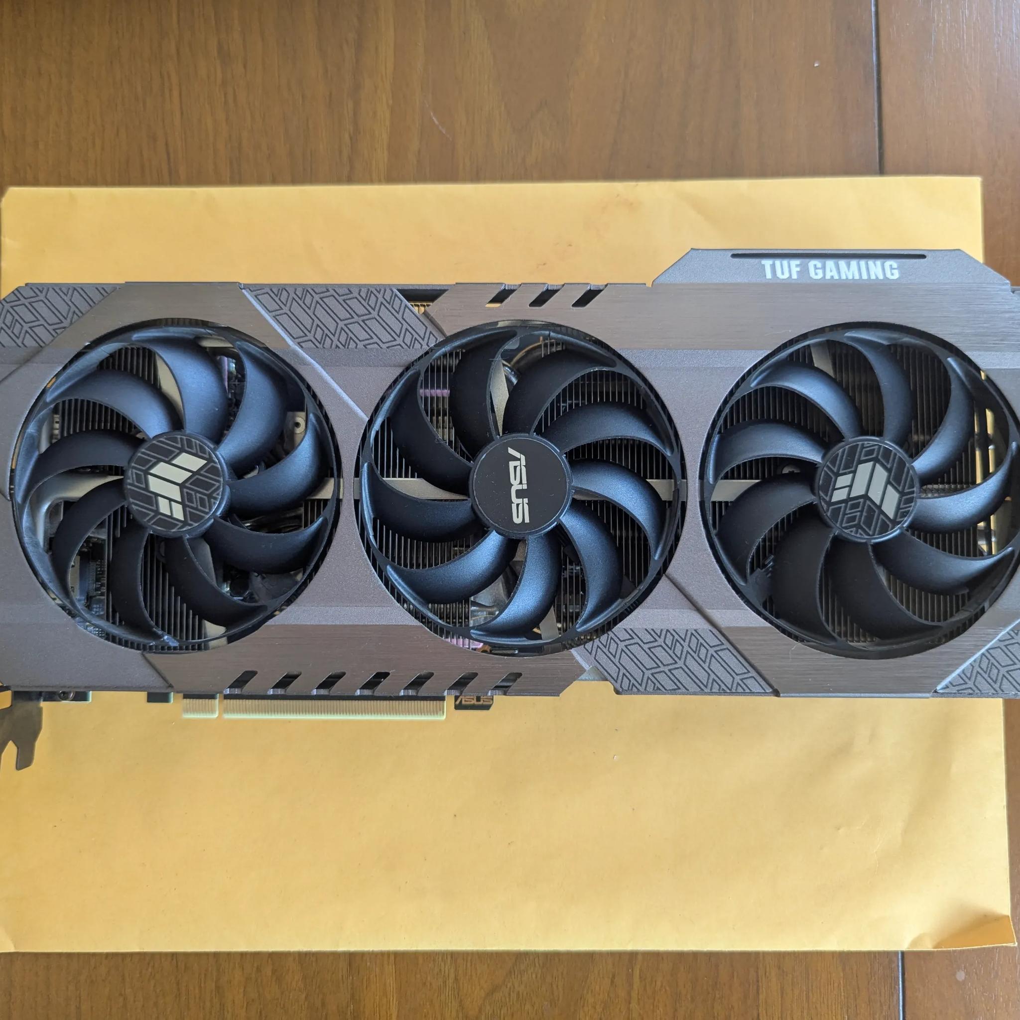 Copy of ASUS NVIDIA GeForce RTX 3070 Ti TUF Gaming Overclocked Triple-Fan 8GB GDDR6X PCIe 4.0 Gra...