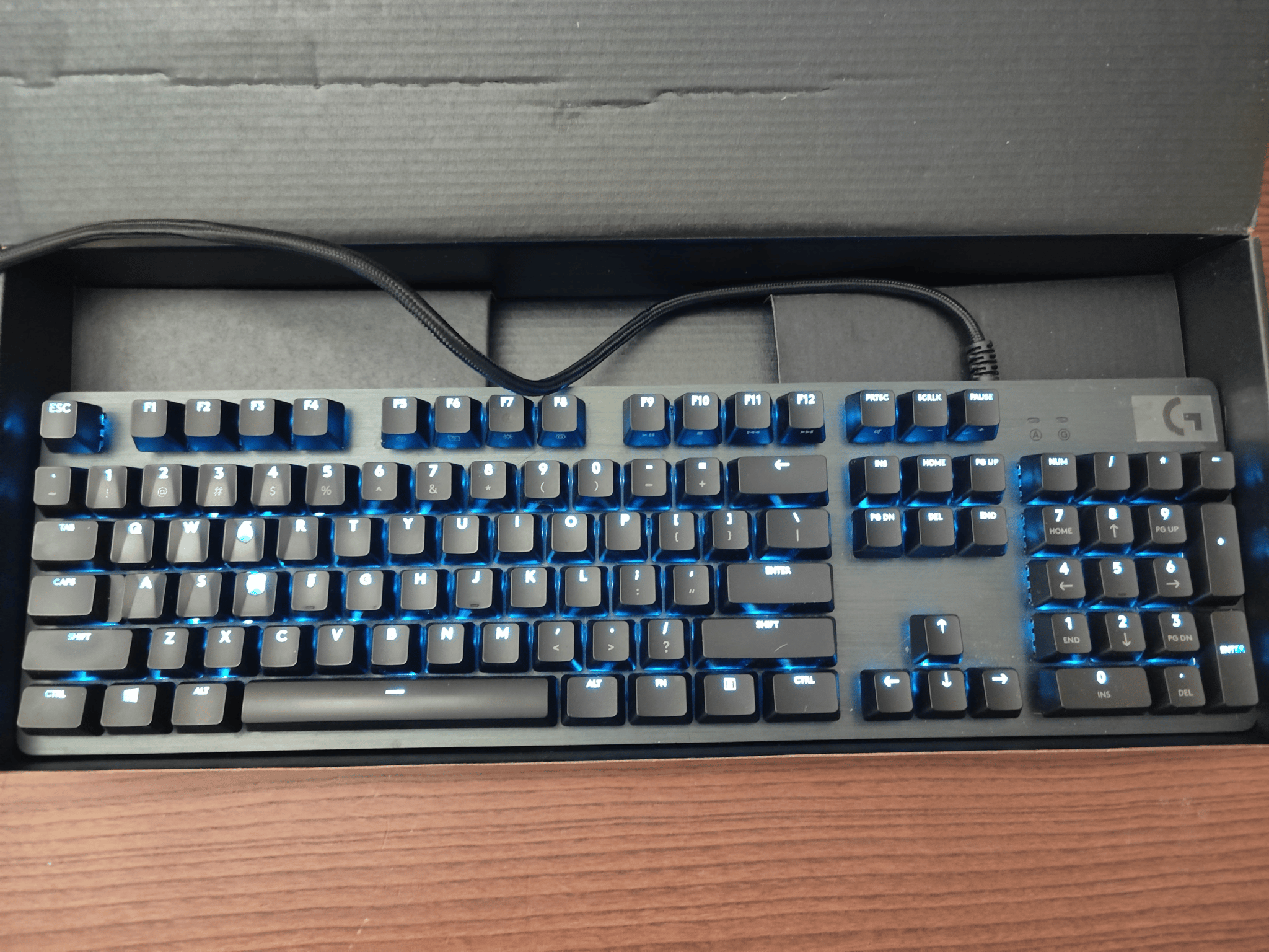Logitech G513 Carbon RGB Mechanical Keyboard - GX Brown Switches