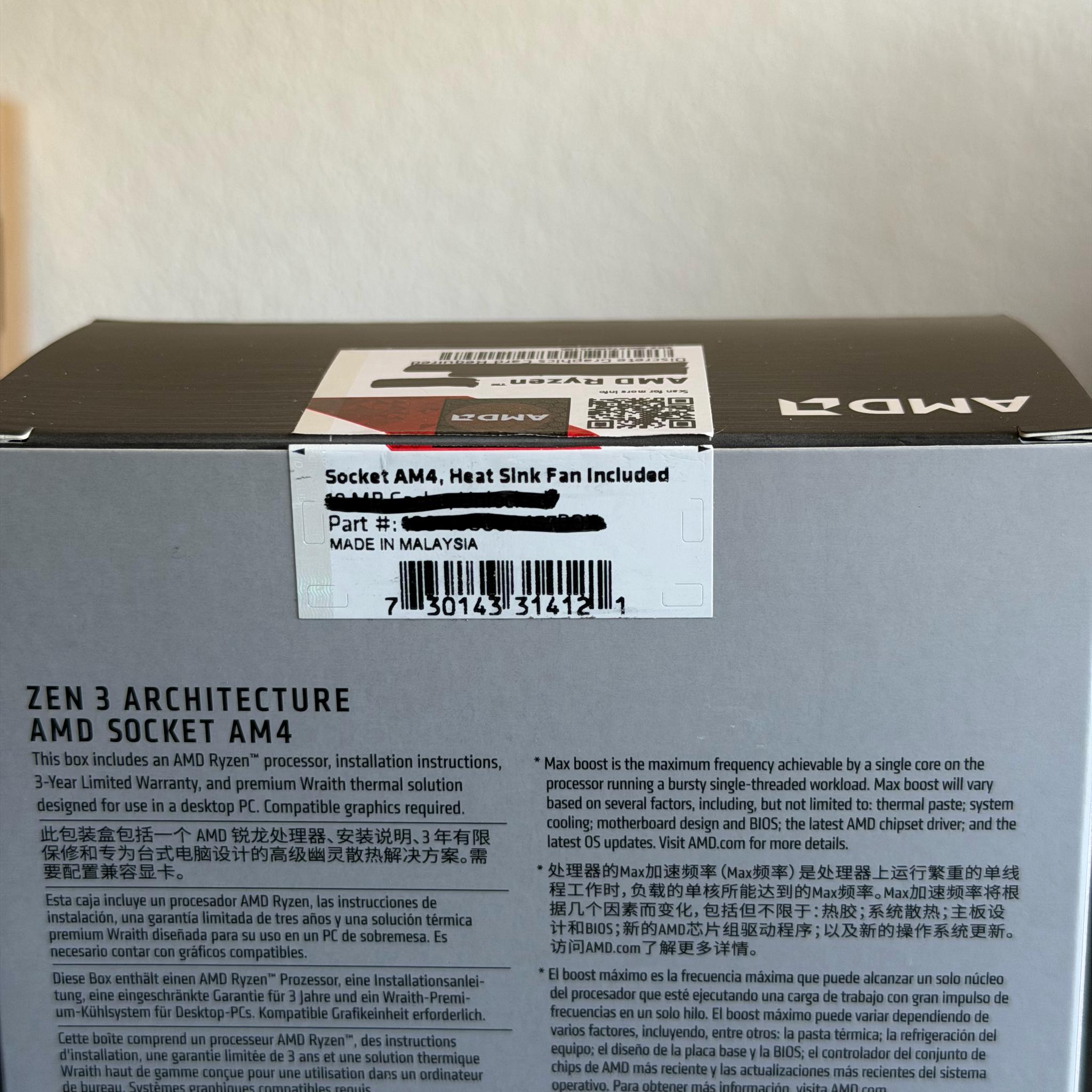 AMD Ryzen 7 2700X