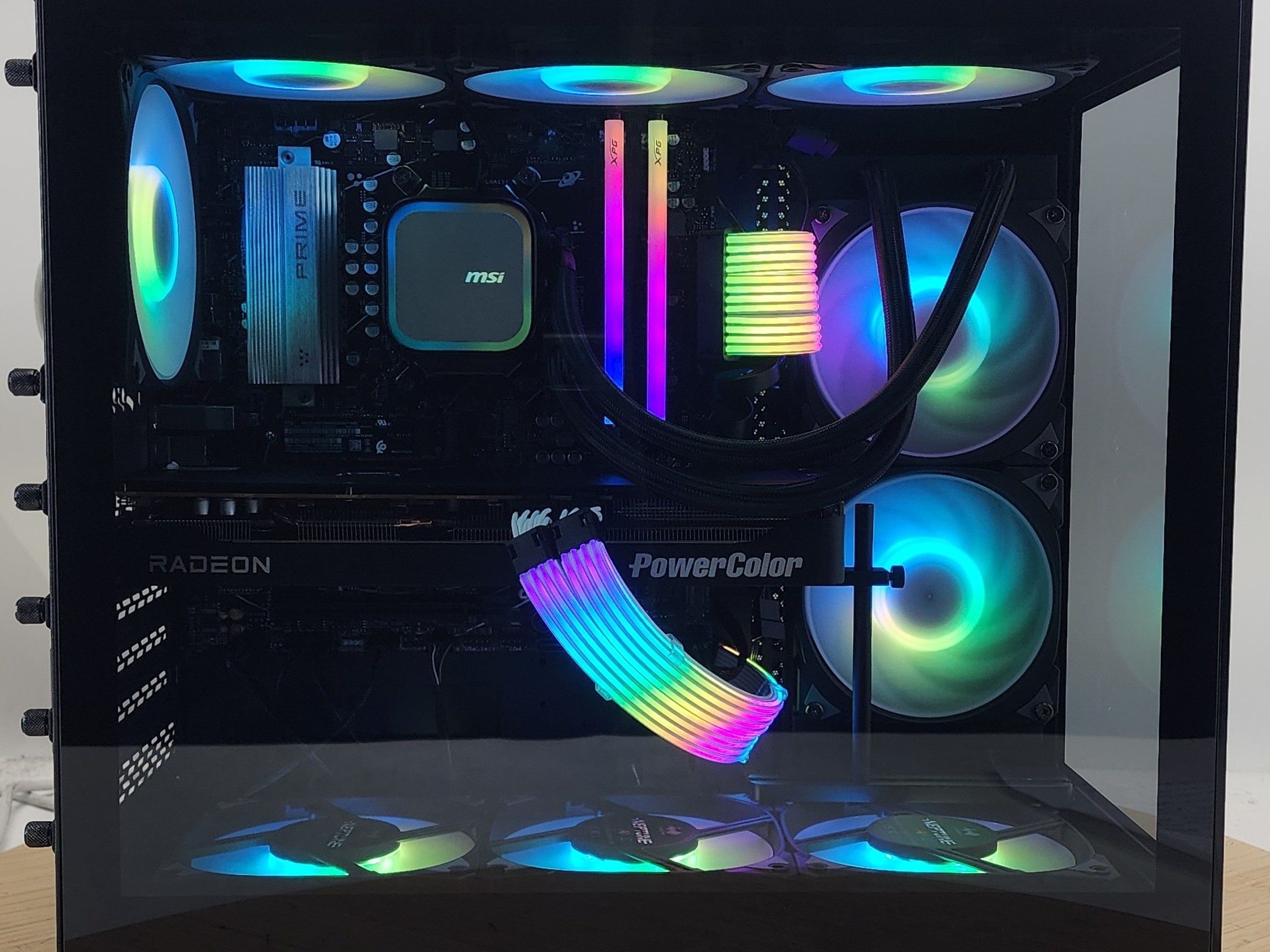 Gaming PC Ryzen 5 7600X3D 32GB RAM 1TB SSD RX 9070 XT 16GB Windows 11 Computer