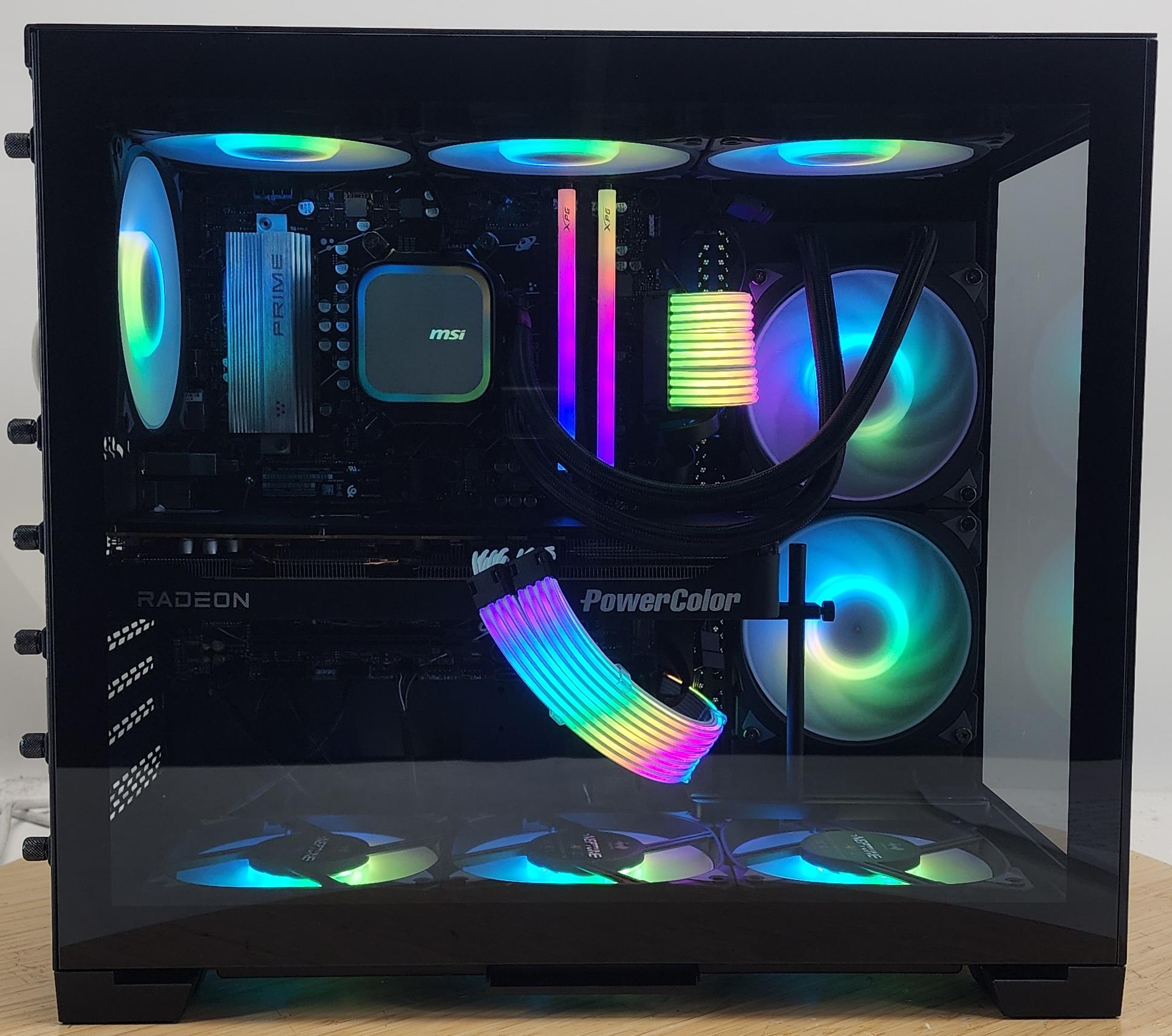 Gaming PC Ryzen 5 7600X3D 32GB RAM 1TB SSD RX 9070 XT 16GB Windows 11 Computer