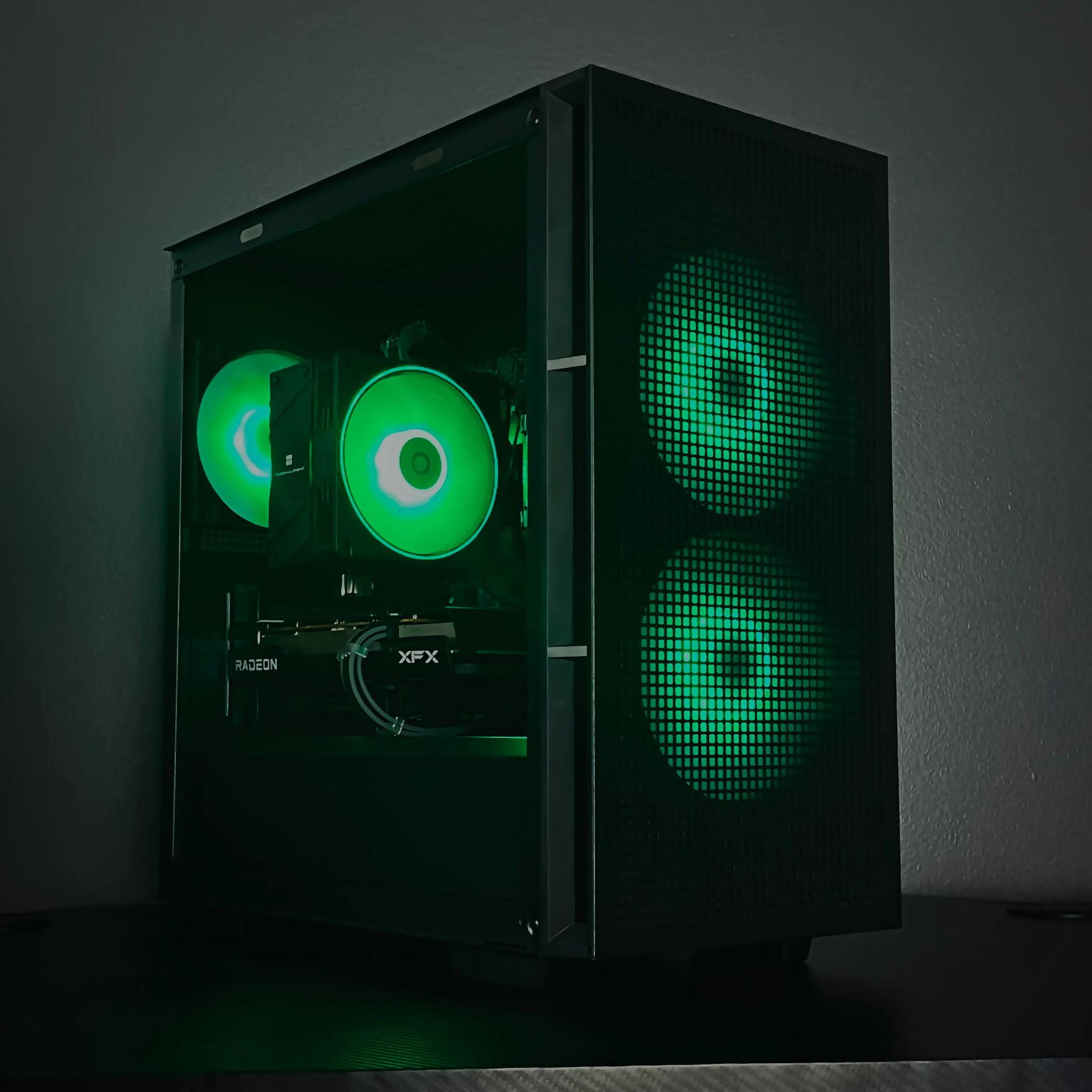 AMD PC - RYZEN 5 3600, RX 6600, 1TB SSD - WIN 10 PRO, WIFI