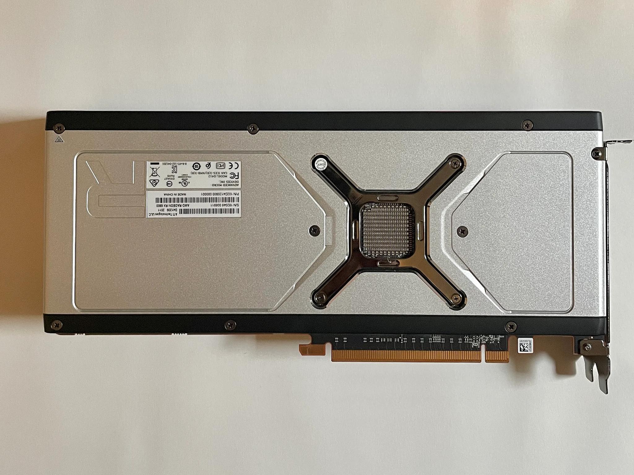 AMD RX 6800 Reference Card