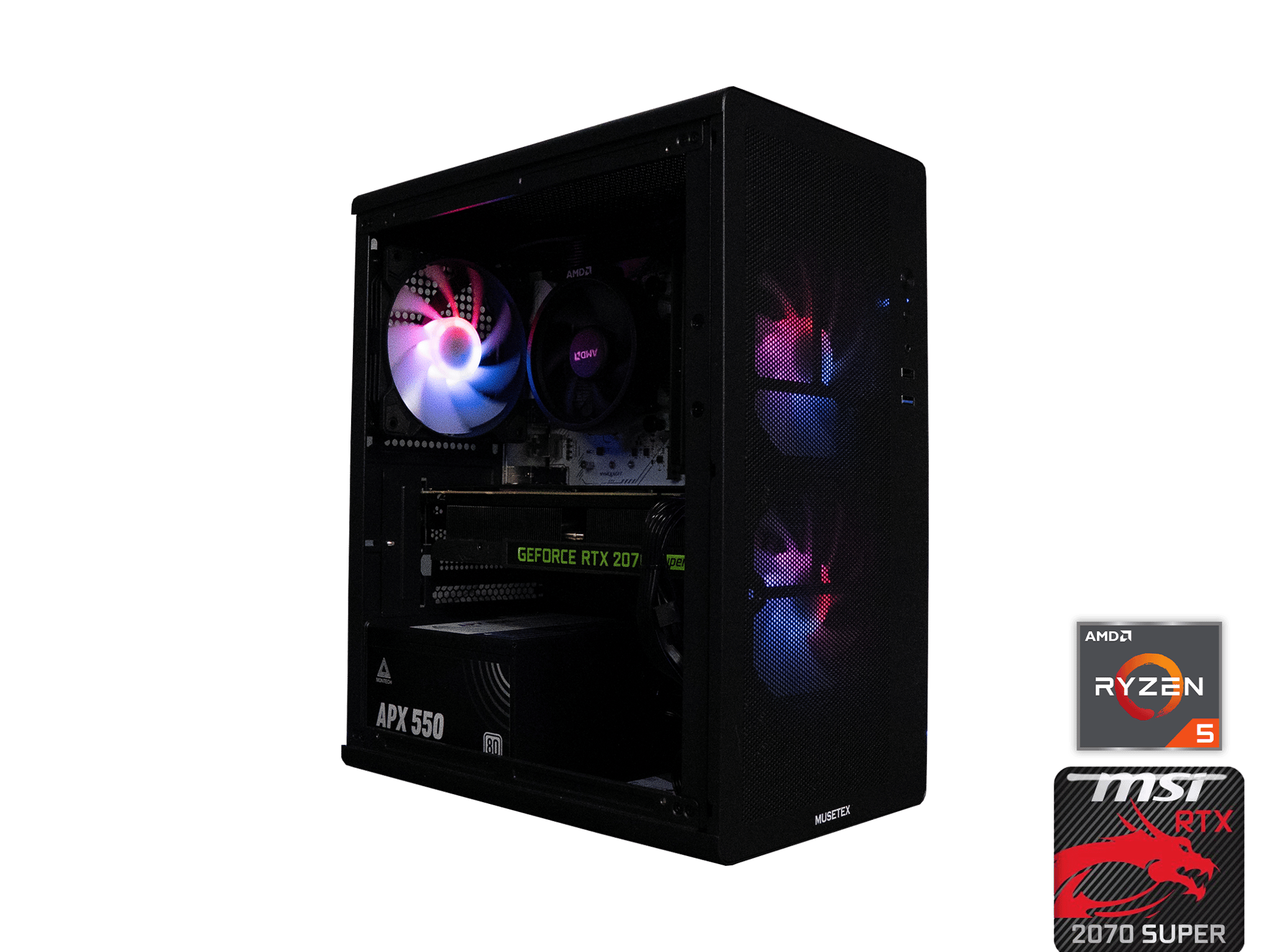 🍬🍬 | RTX 2070 SUPER 8GB | RYZEN 5 3600 | 16GB DDR4 RAM | 2TB