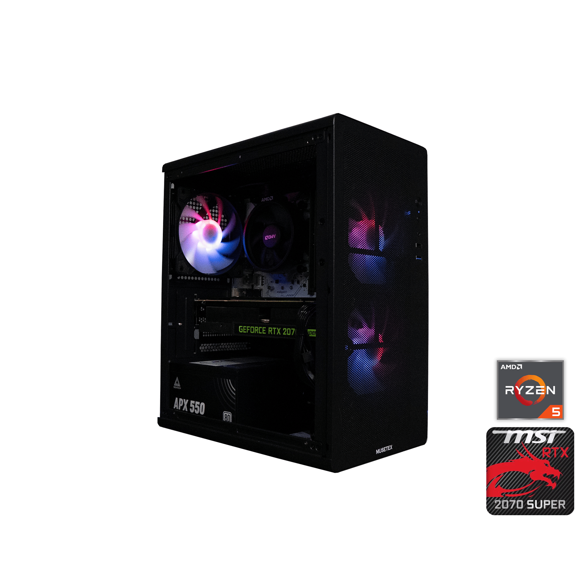 🍬🍬 | RTX 2070 SUPER 8GB | RYZEN 5 3600 | 16GB DDR4 RAM | 2TB INTEL SSD | Y2K Hero BRONZE