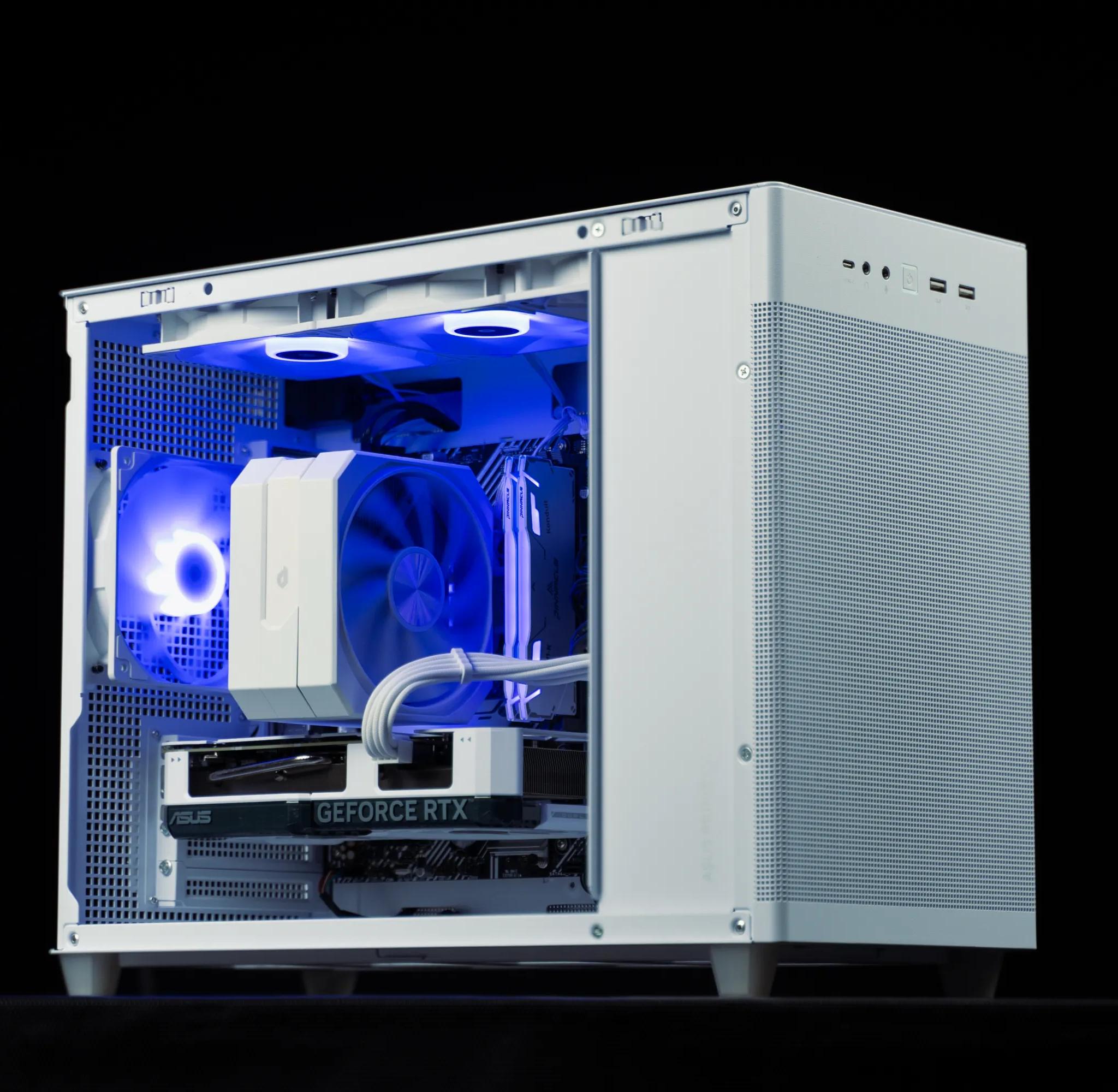 “GhosteCorpo” RTX 4060 i7 11700F 32GB Windows 11 1TB Workstation Gaming PC