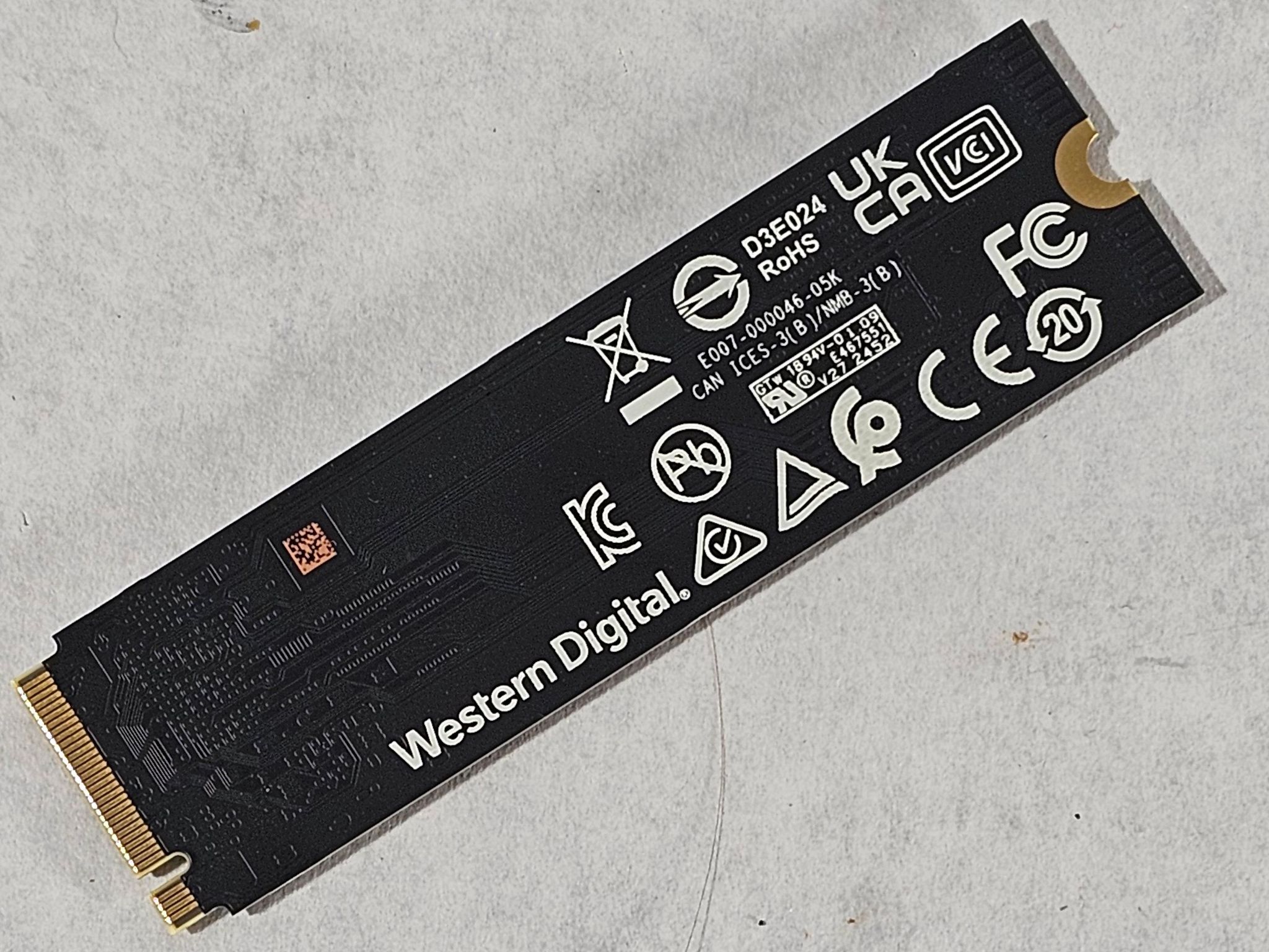 1TB NVMe M.2 SSD WD Green SN3000 Gen4